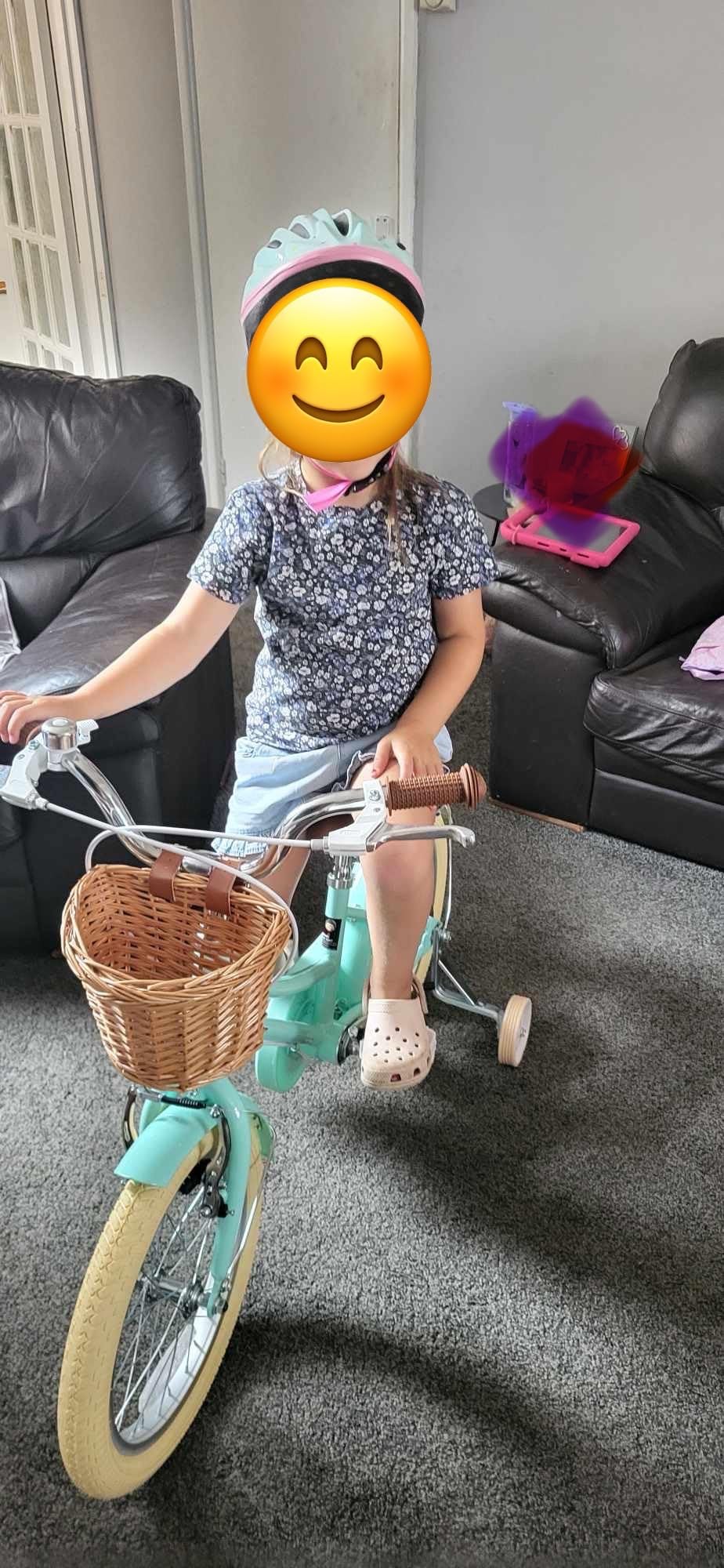 Glerc 16 Inch Girls Bike with Hand Brake - Little Molly