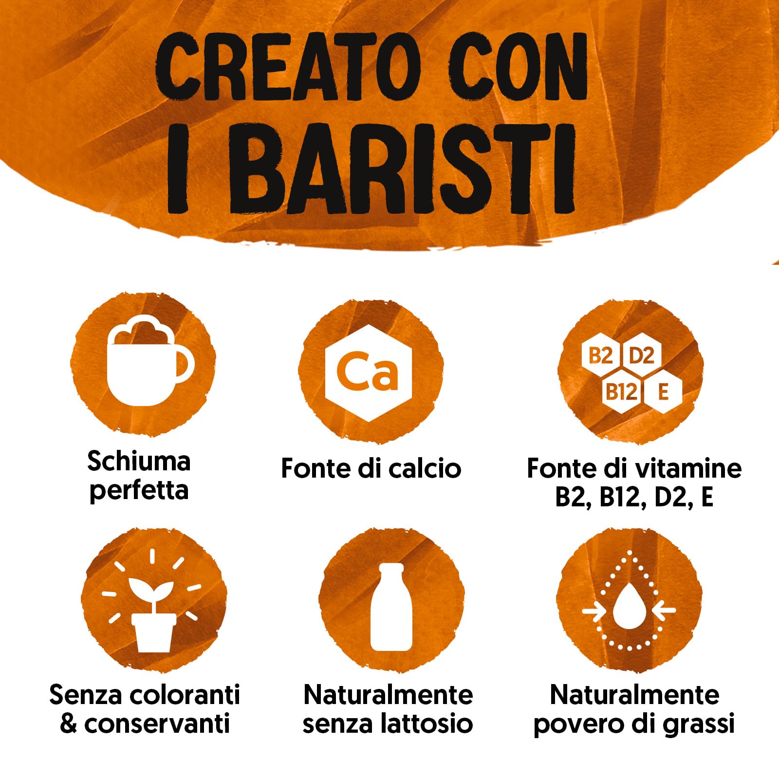 ALPRO BARISTA PROFESSIONAL, Bevanda alla MANDORLA, Naturalmente Senza Lattosio, per Deliziose Creazioni da Bar 100% vegetale - 8 confezioni x 1 Litro