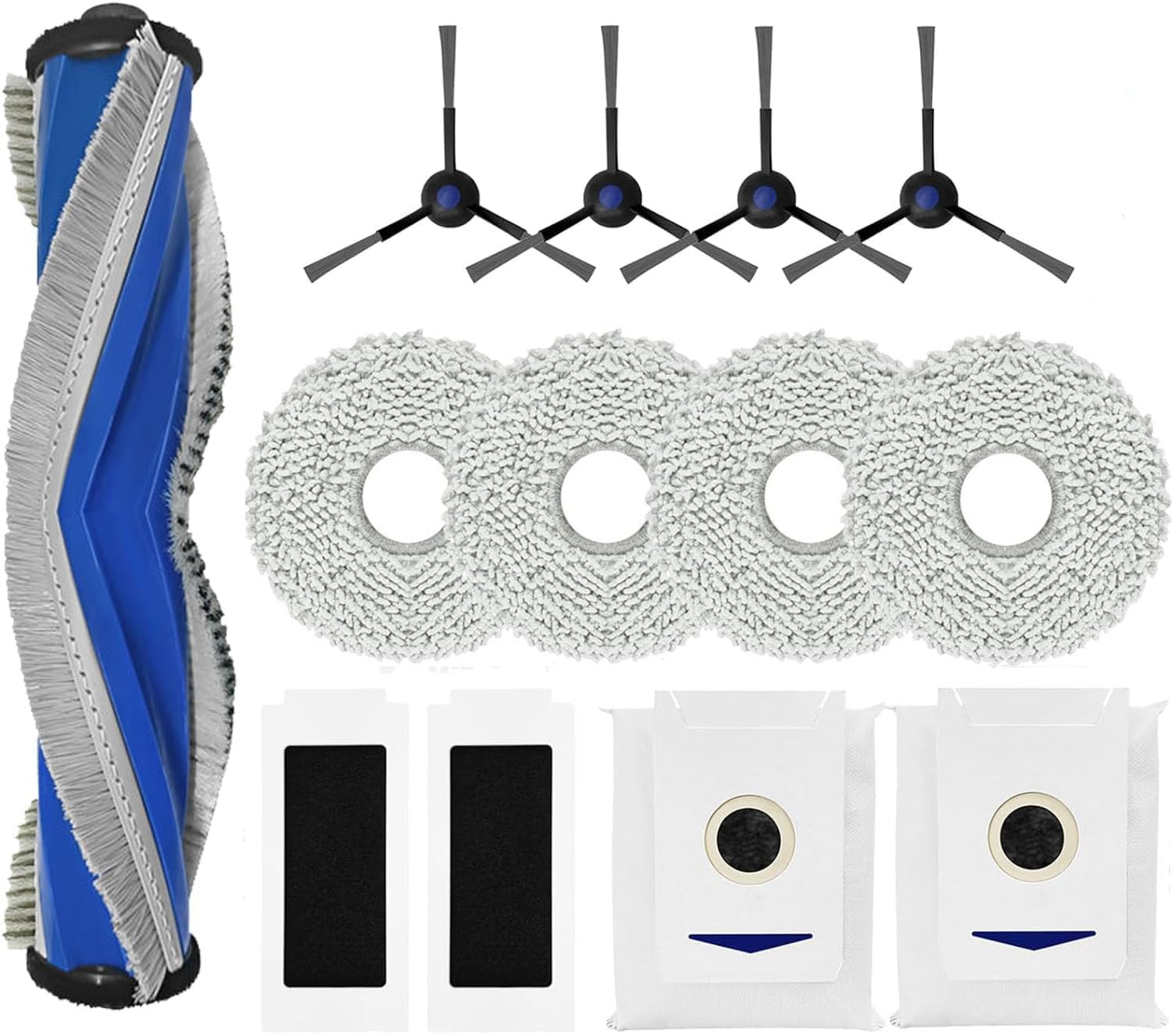 Accessoires Ecovacs Deebot T30S PRO Omni brosse principale filtres HEPA et chiffons aspirateur