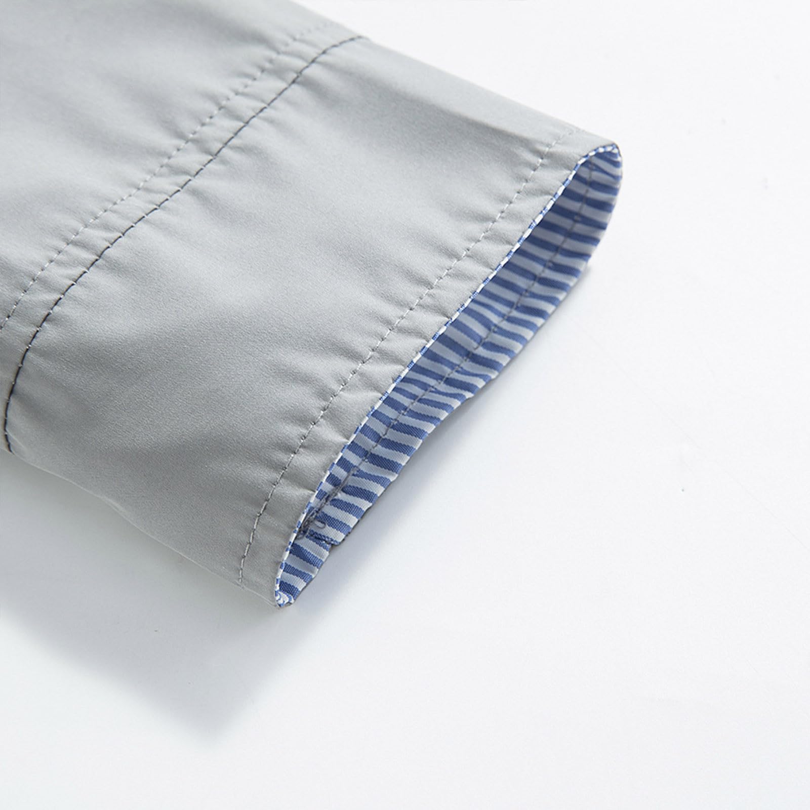 Genérico Chubasquero Mujer-Chaqueta Impermeable Ligera Para Mujer Cortavientos A Rayas Para Escalada Al Libre Con Capucha Gabardina