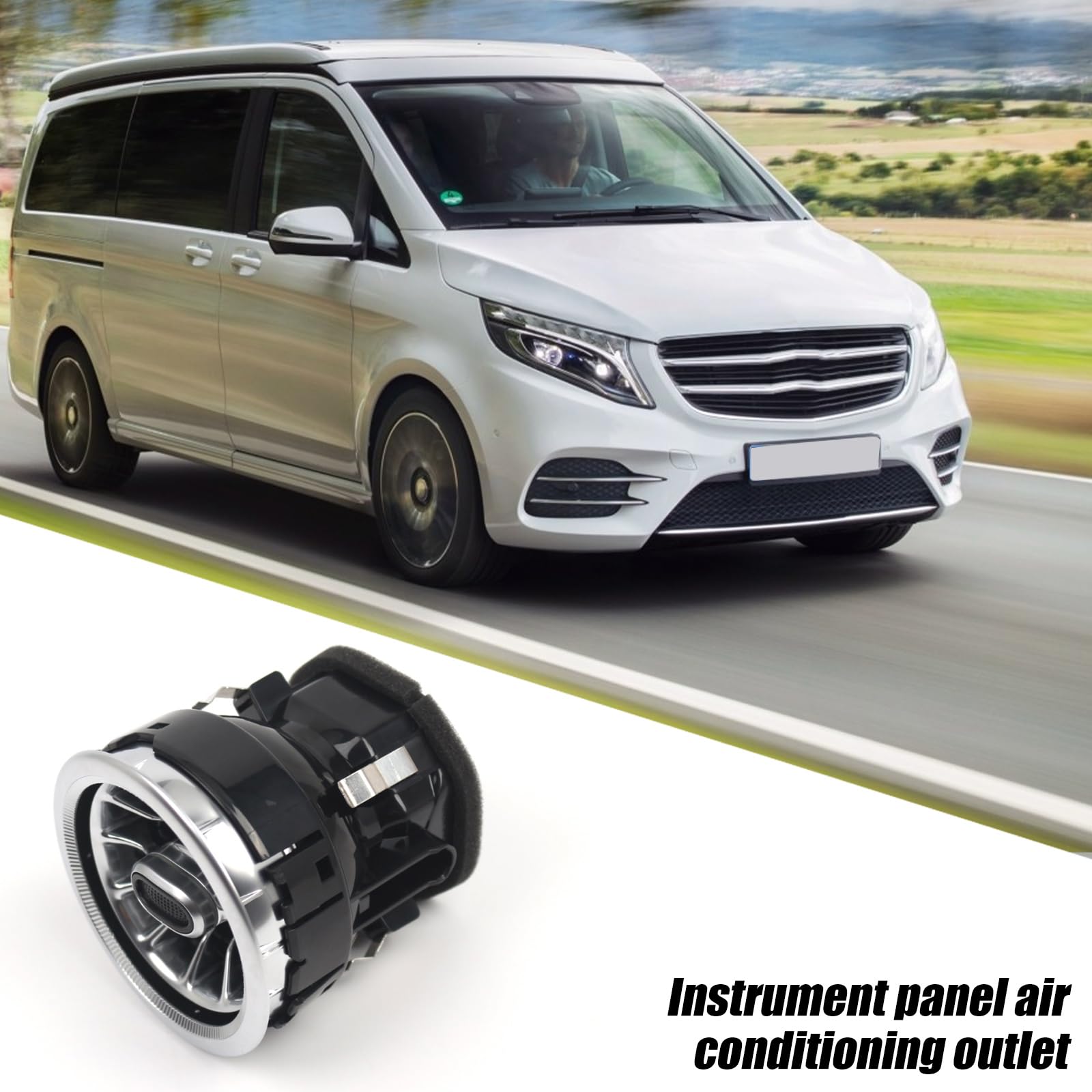 Pannello Rivestimento dello sfiato AC Stampato con precisione Parte Ricambio del Rivestimento dello sfiato AC condizionata per Auto Adatto per condizionata Classe V per Auto