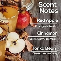 Vista 4 de Scent Fill Ambientador enchufable de sidra de manzana, repuestos de aceite perfumado, 2 recambios + difusor