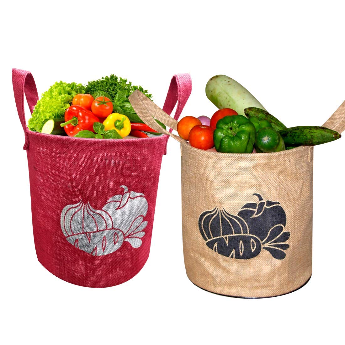 Green Vegetable Baskets - Keep Produce Fresh -9