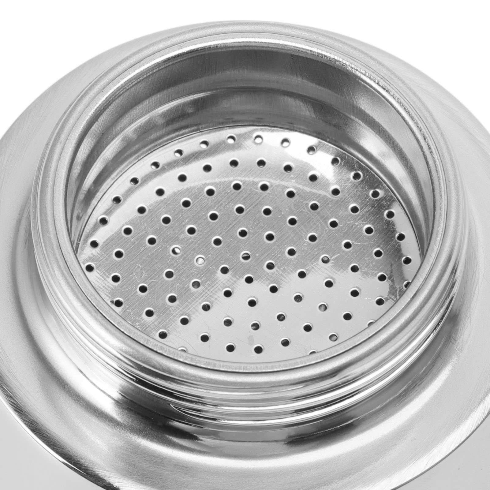 Olla Moka, 100ml Acero Inoxidable Mini 2 Tazas Moka Pot Stovetop Coffee Maker, Cafetera Espresso de Doble Tubo de Estilo Italiano Clásico que Hace Café Fácilmente Regalo para Amigos
