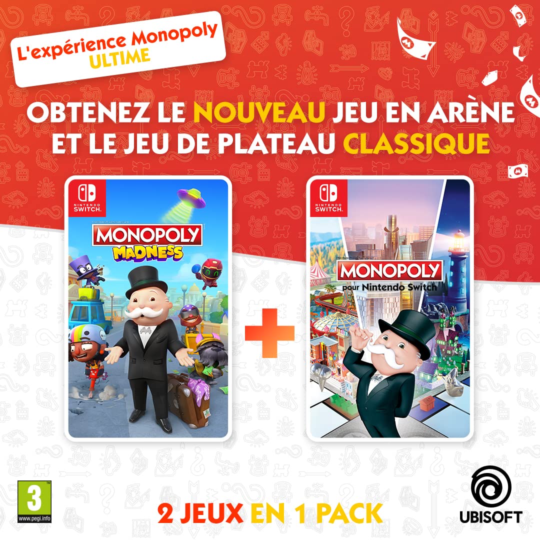 UBI SOFT FRANCE Zusammenstellung von Monop Classic + Madness Swim