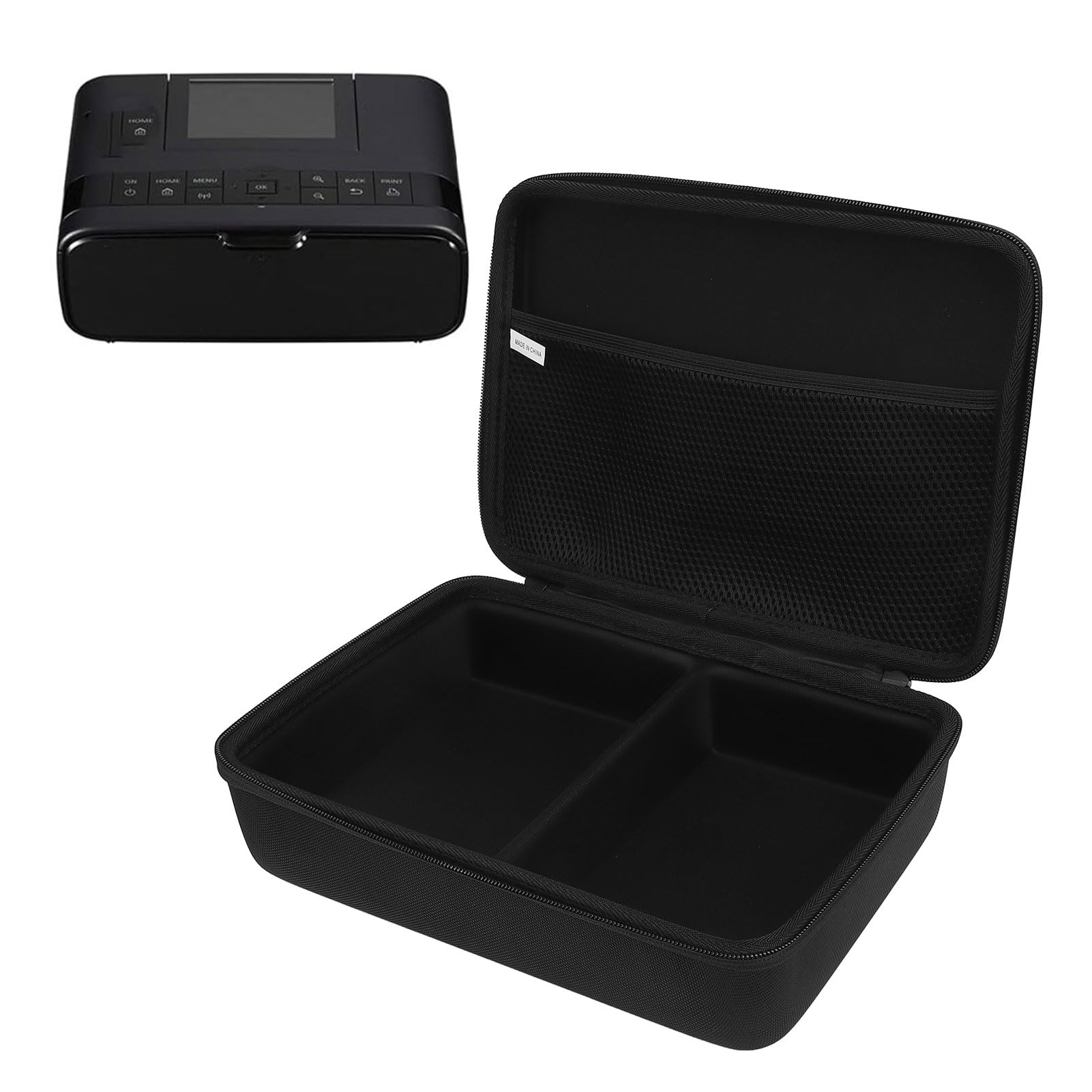 Estuche Rígido para Selphy CP1500 CP1300 CP1200 Impresora Fotográfica Compacta y Accesorios, Estuche Rígido, Bolsa de Viaje Protectora