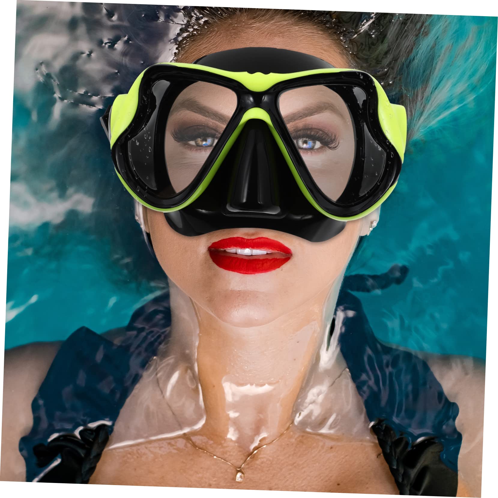 Balacoo -in-one Snorkeling Set for Adults Mask Snorkel and Fins Comfortable for Extended Use