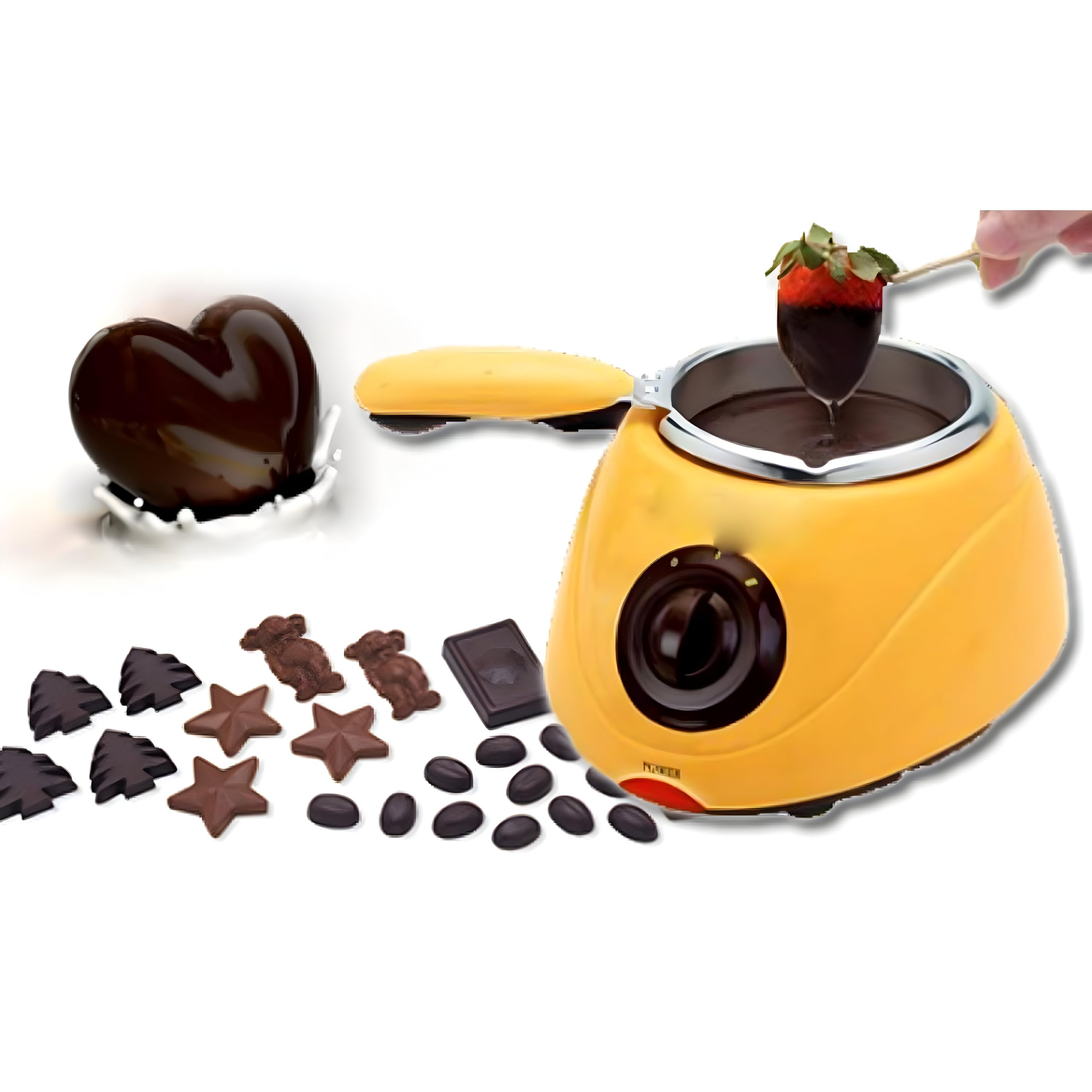Electric Chocolate Melting Pot with Temperature Control - Complete Chocolate Melting and Tempering Kit with Microwave Safe Melting Bowl, Double Boiler, and Melting Thermometer for Fondue, and Crafting-image-32