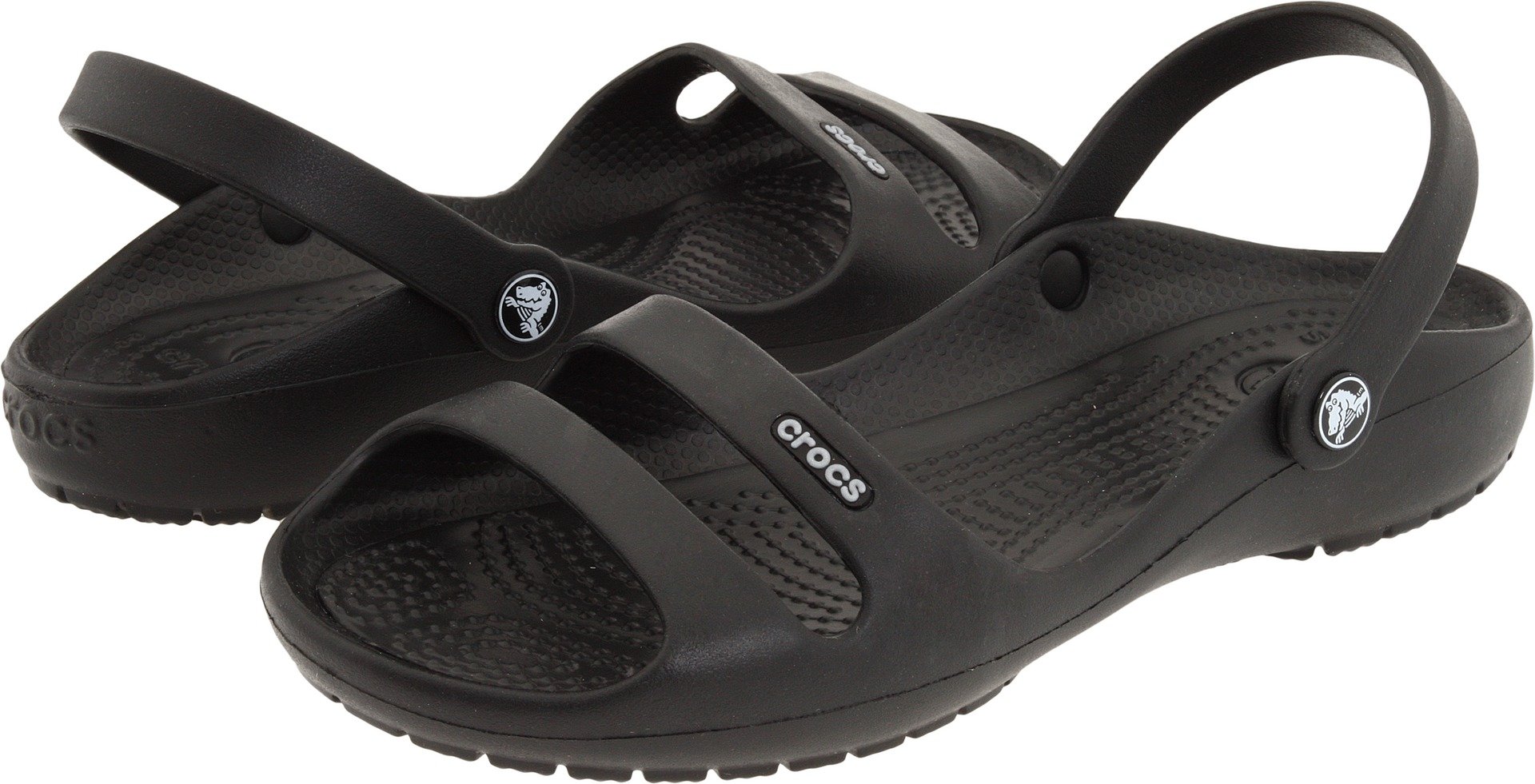 Amazon | [クロックス] サンダル 11214-060 レディース Black/Black