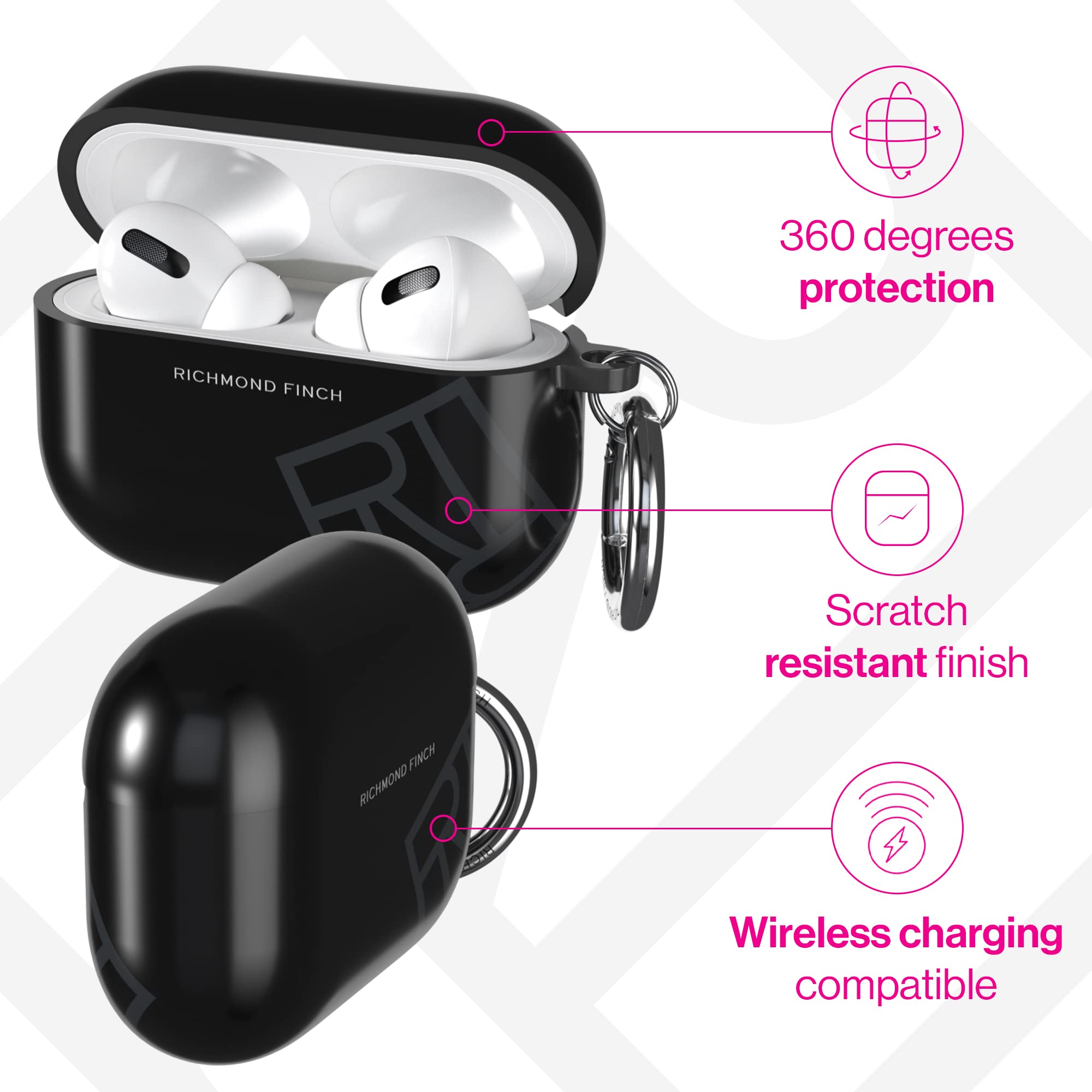 Amazon.com: Richmond & Finch Compatible with Airpods Pro Case