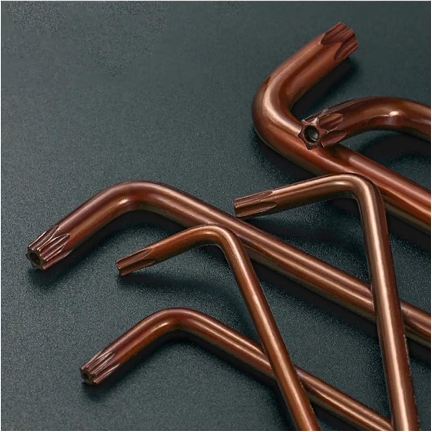 1個 L型レンチ ダブルエンドドライバーレンチ 六角トルクスヘッドスパナキー T10-T30 2ウェイスパナハンド(T45)