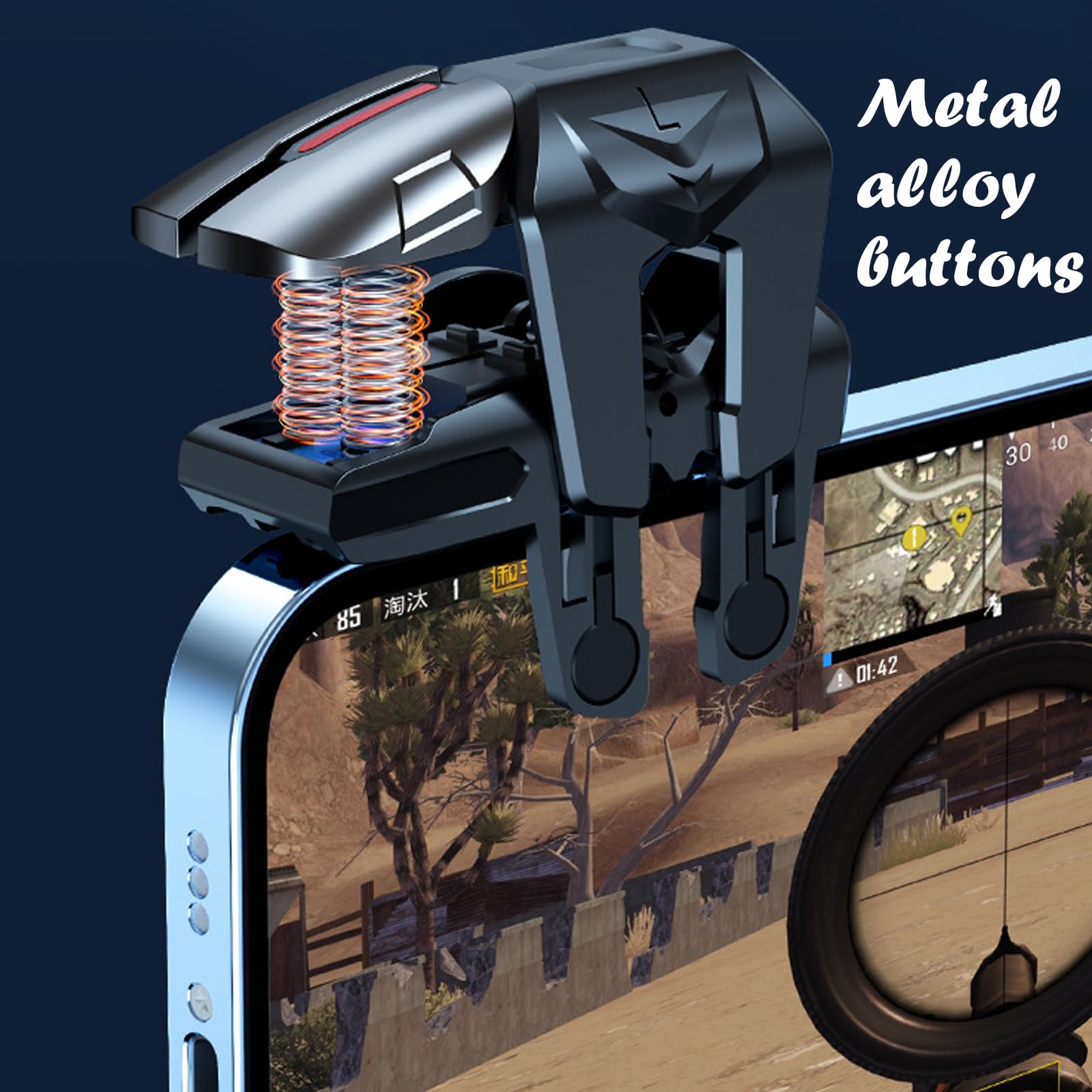 gioco Smartphone Controller, Regolabile trigger Mobile, E-Sport gioco mobile