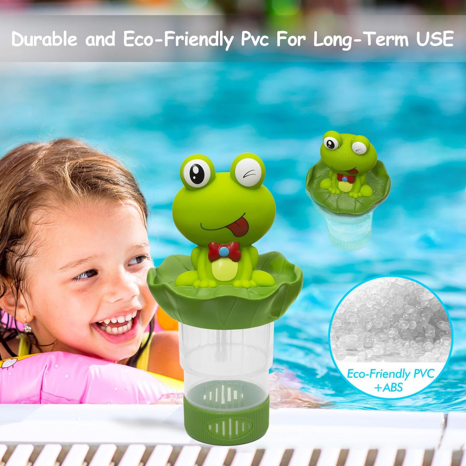 Générique Dispensateur de Chlore Flottant, Porte-Flotteur du Chlore | Release réglable Supports de nettoyage de bain à remous pour une qualité d'eau propre et stable