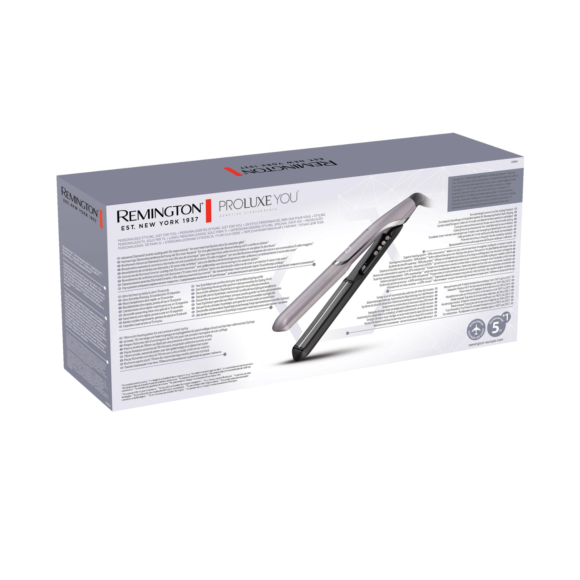 Remington Proluxe Proluxe, Wielobarwny, Jeden rozmiar