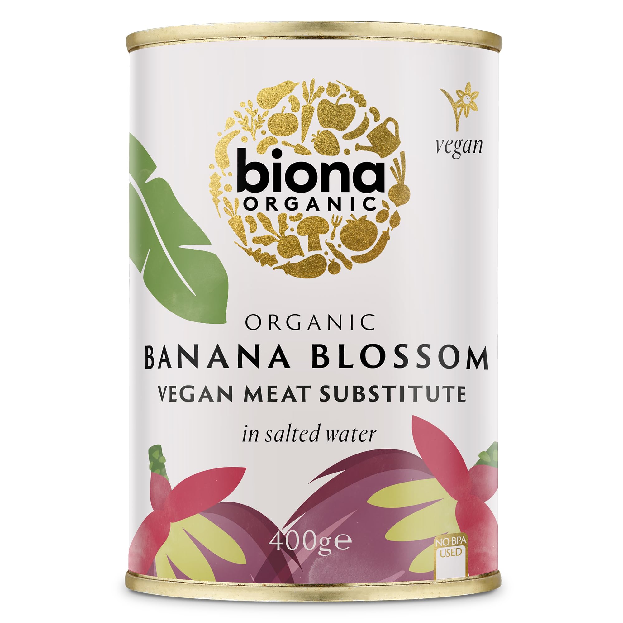 Biona Organic Banana Blossom in Salted Water 400g