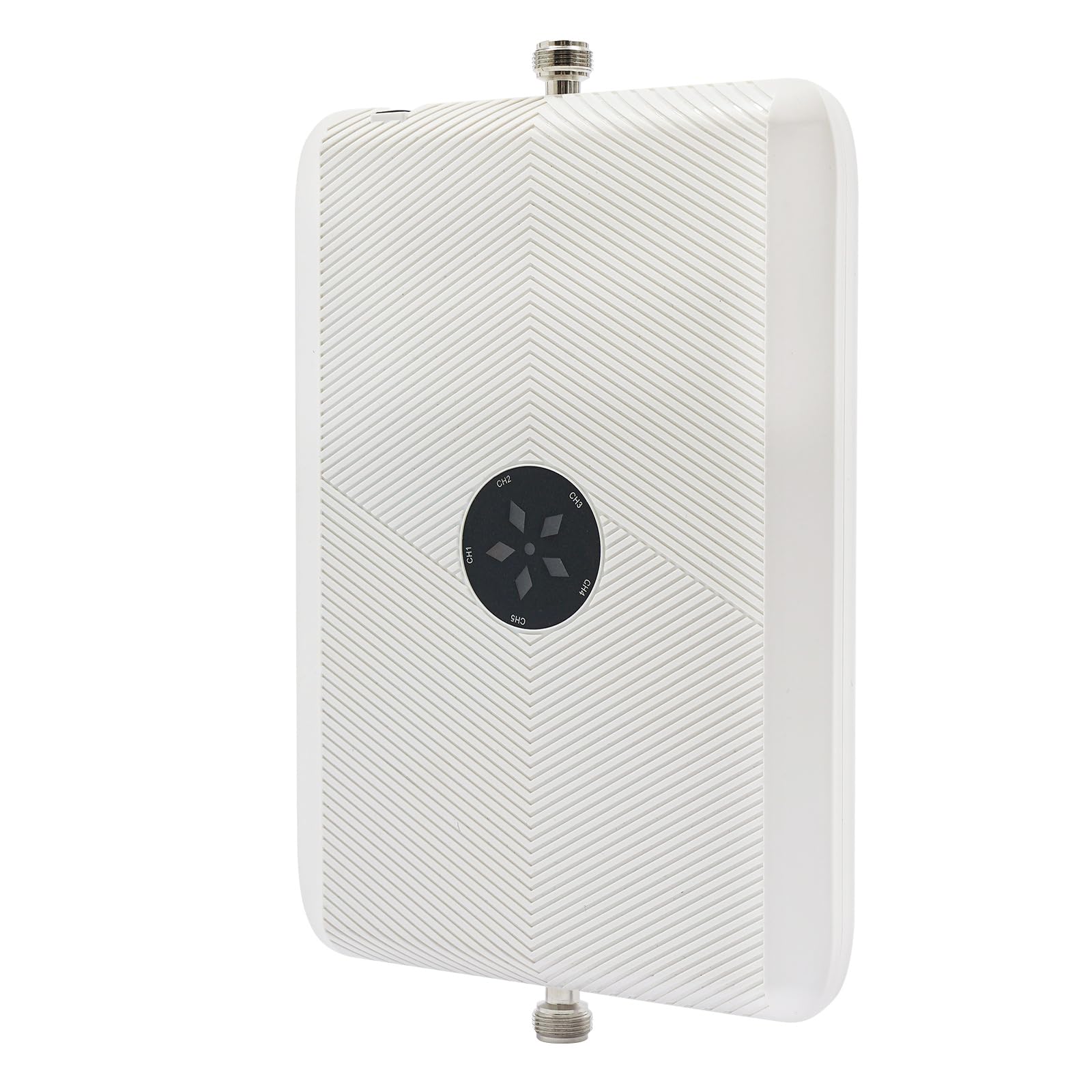 Amplificateur réseau Mobile, répéteur Signal 15 W pour Tous réseaux(Blanc) | Gain de 66 dB, grande portée, avec fonction AGC intelligente pour l'amplification du signal dans les grands résidentiels