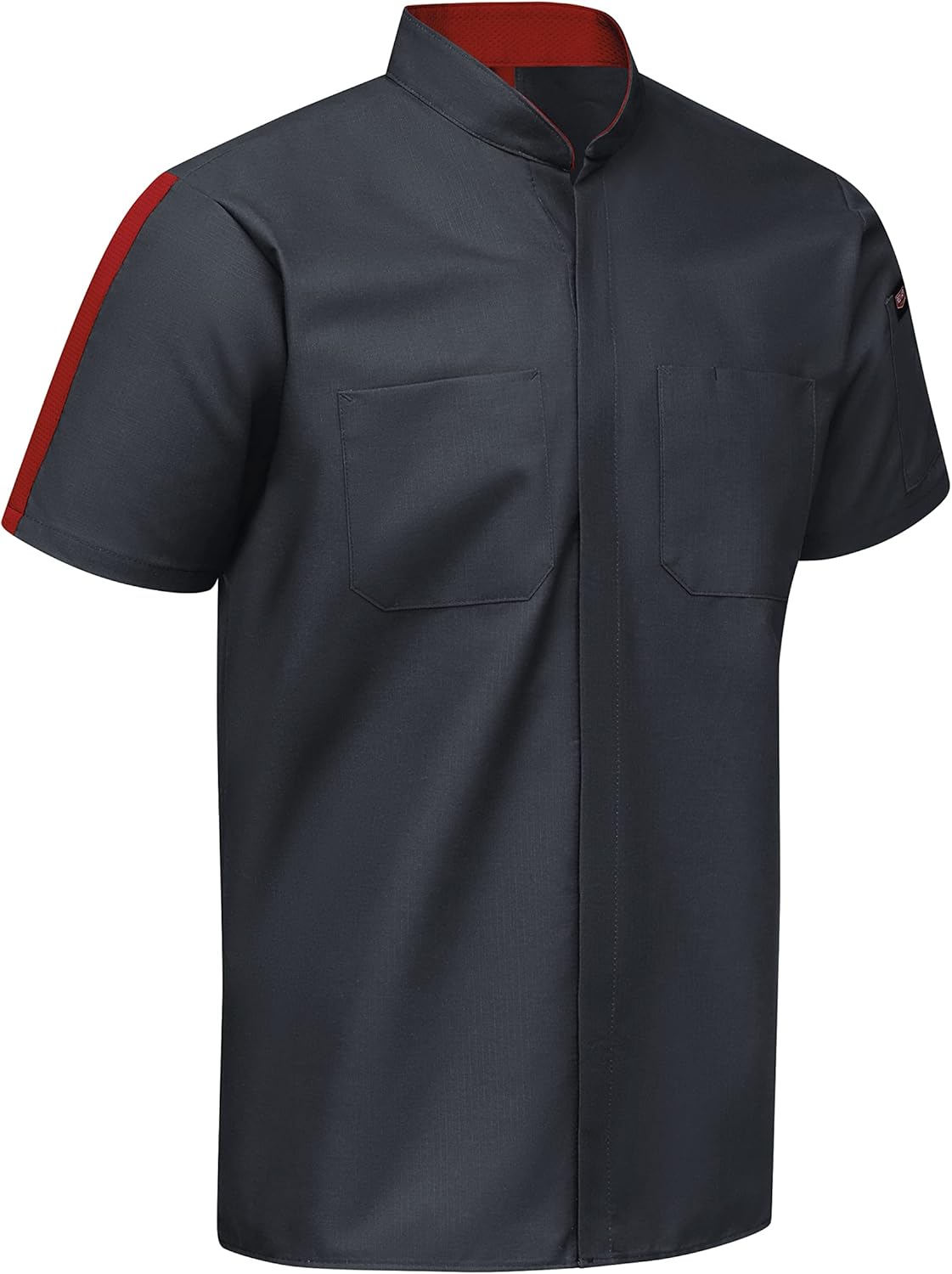 Red Kap Mens Short Sleeve Two Tone Pro+ Work Shirt with Oilblok and Mimix™ - Image 4