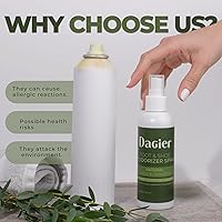 Vista 6 de Dagier. Eliminador de olores de pies, tratamiento de pies sudorosos, desodorante de zapatos, spray de olor de zapatos, espray de olor de pies