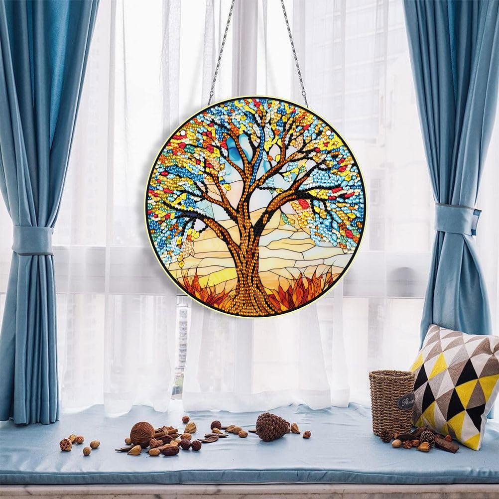 6 Portachiavi Fai Da Te Diamond Painting 5D | Kit Natale Con Ciondolo A Doppia Faccia | Ornamenti Fai Da Te Per Decorazione Casa E Regali - 3