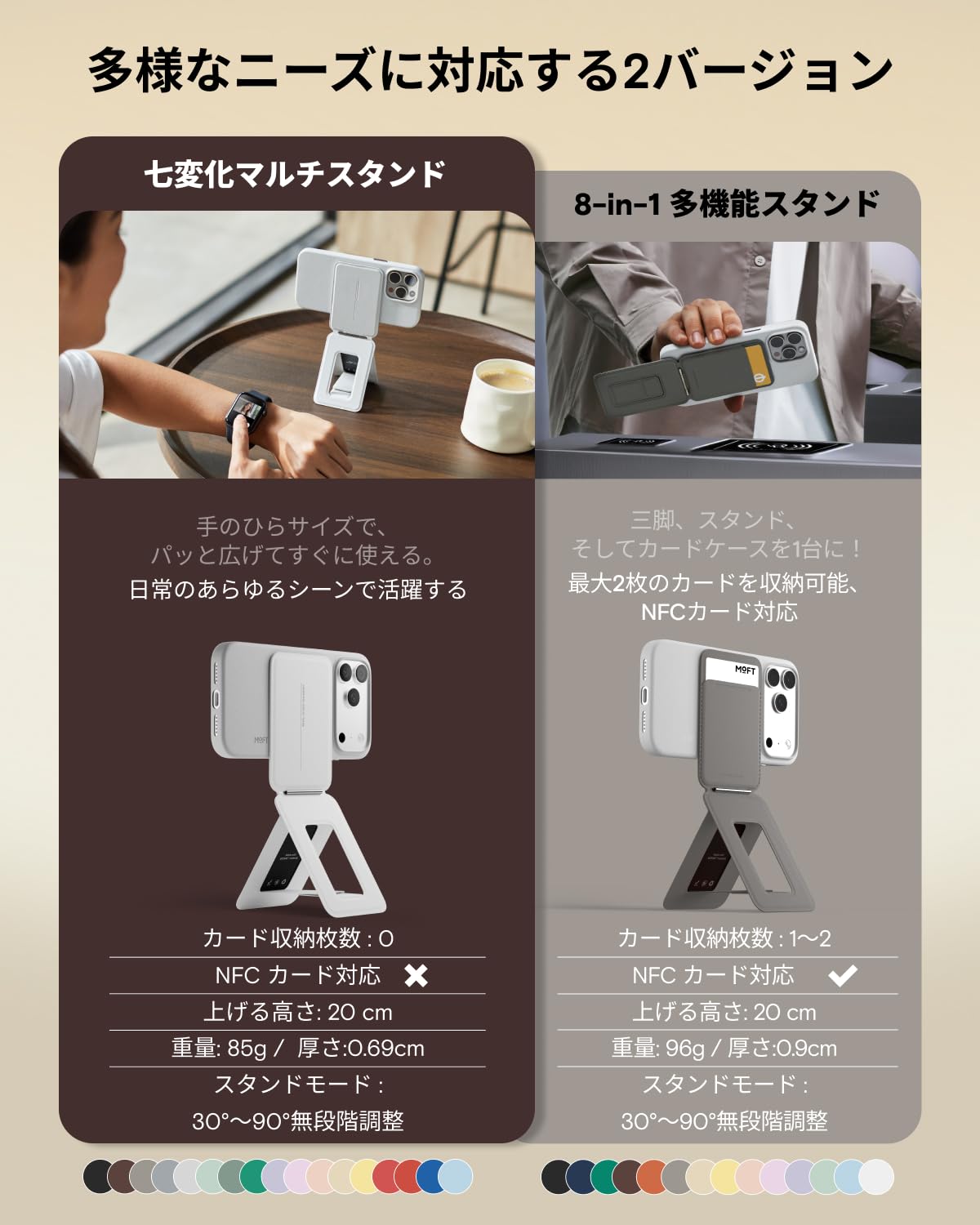 Amazon.co.jp: MOFT【公式直営店】モフト スマホスタンド MagSafe対応