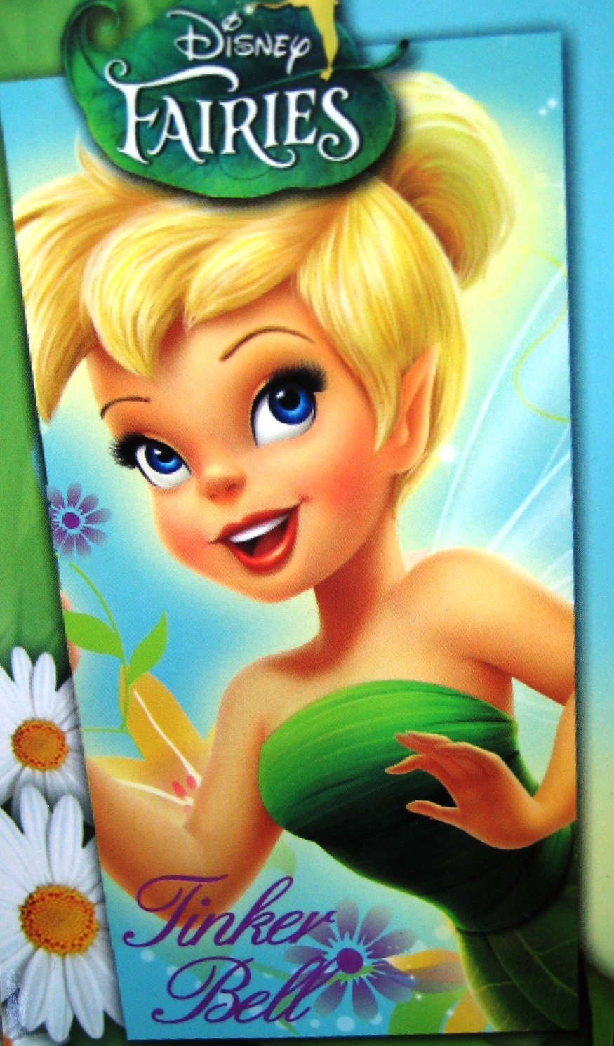 Serviette Fée Clochette Disney en velours de coton 75x150 cm