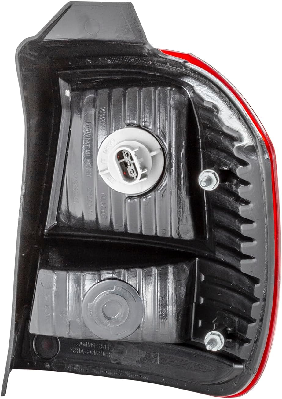 HEADLIGHTSDEPOT Left Driver Side Tail Light Compatible With Dodge Journey 2010-2020 CAPA Certified