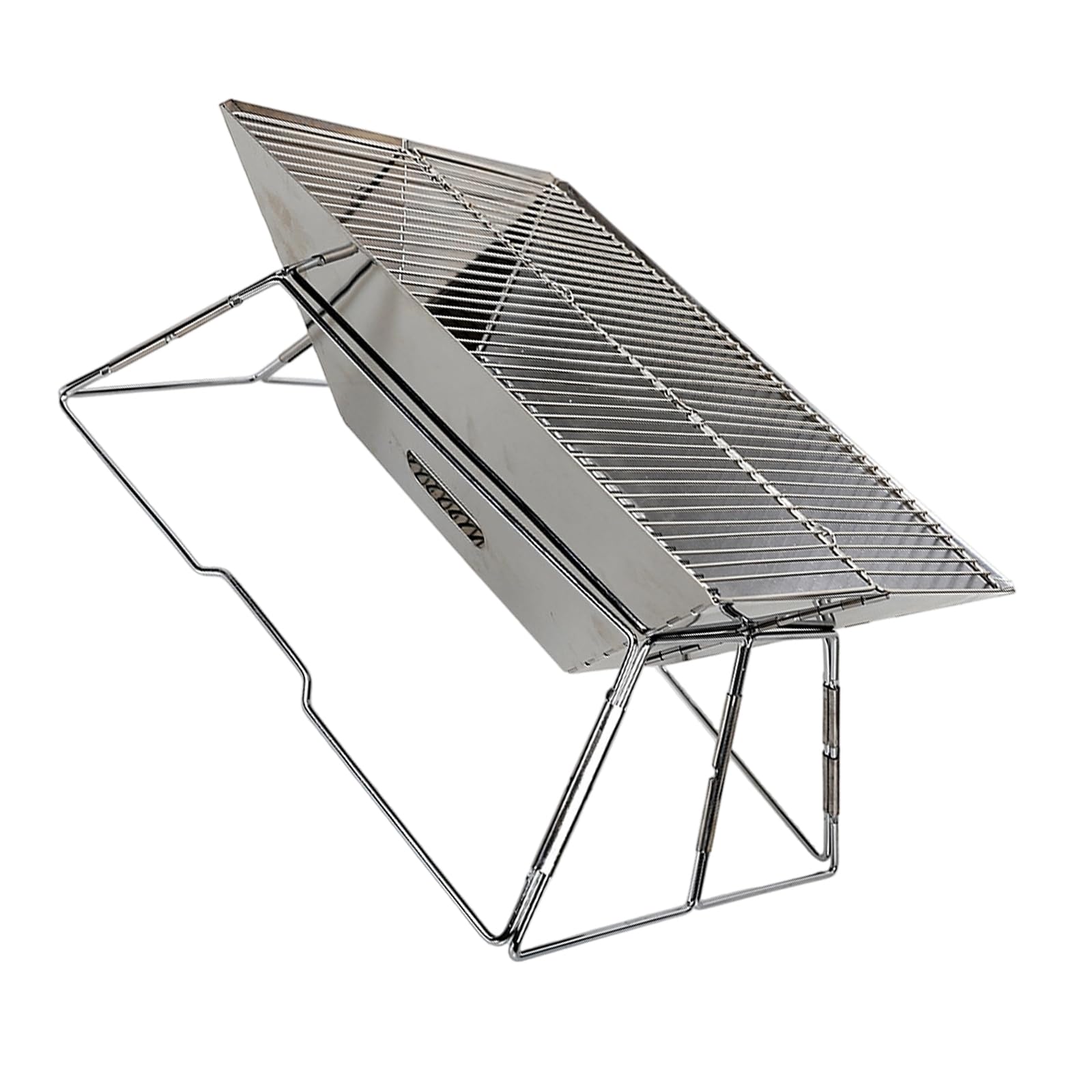 Msioytog B3 Transportable Rustless Barbecue That Scalds Wood For Natural Firepit Cooking And Outdoor Warming Highlighting Compact Storage Heating Barbecue