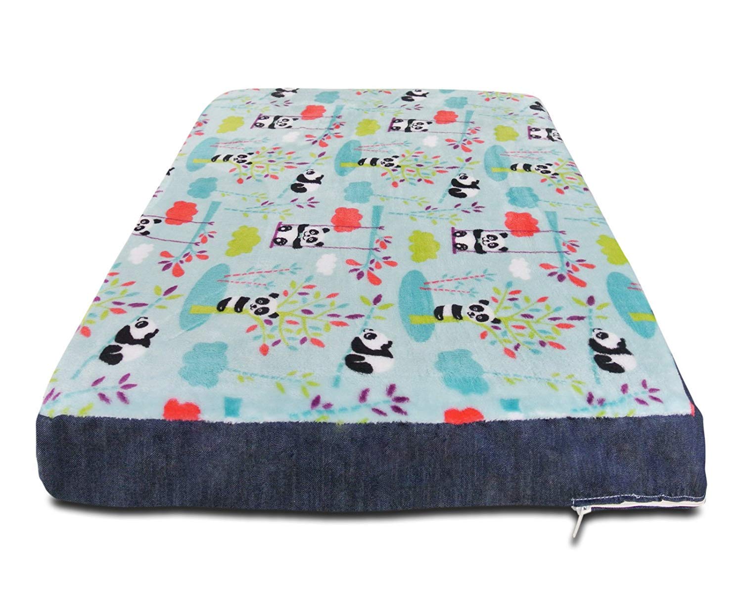 Baldiflex Bubu Matratze Für Hund & Katze – Mit Memory-Schaum (5+2 Cm), 80 X 50 Cm, Bezug Abnehmbar & Waschbar