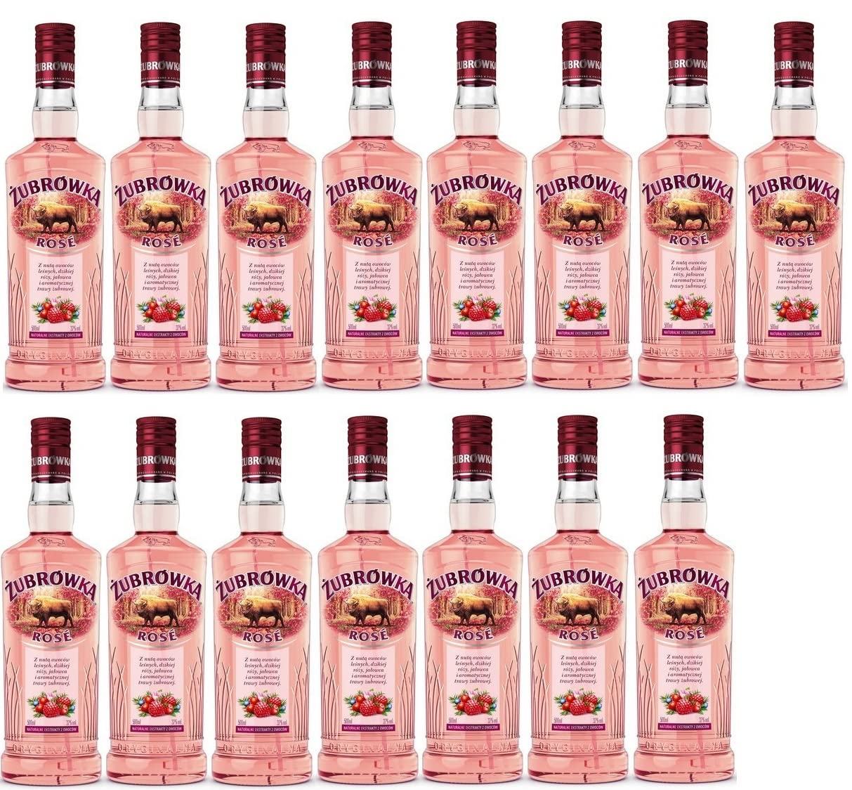 終売品　ズブロッカ・プロ　40度 500ml 未開栓 Amazon.co.jp: 【ロゼ色のズブロッカ】ズブロッカ バイソンロゼ 32度