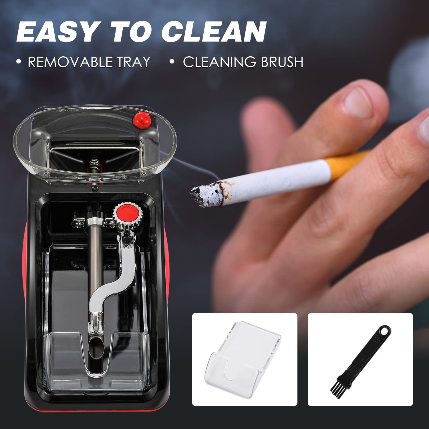 Cleaning instructions for the NEWTRY WXX45 Electric Automatic Rolling Machine