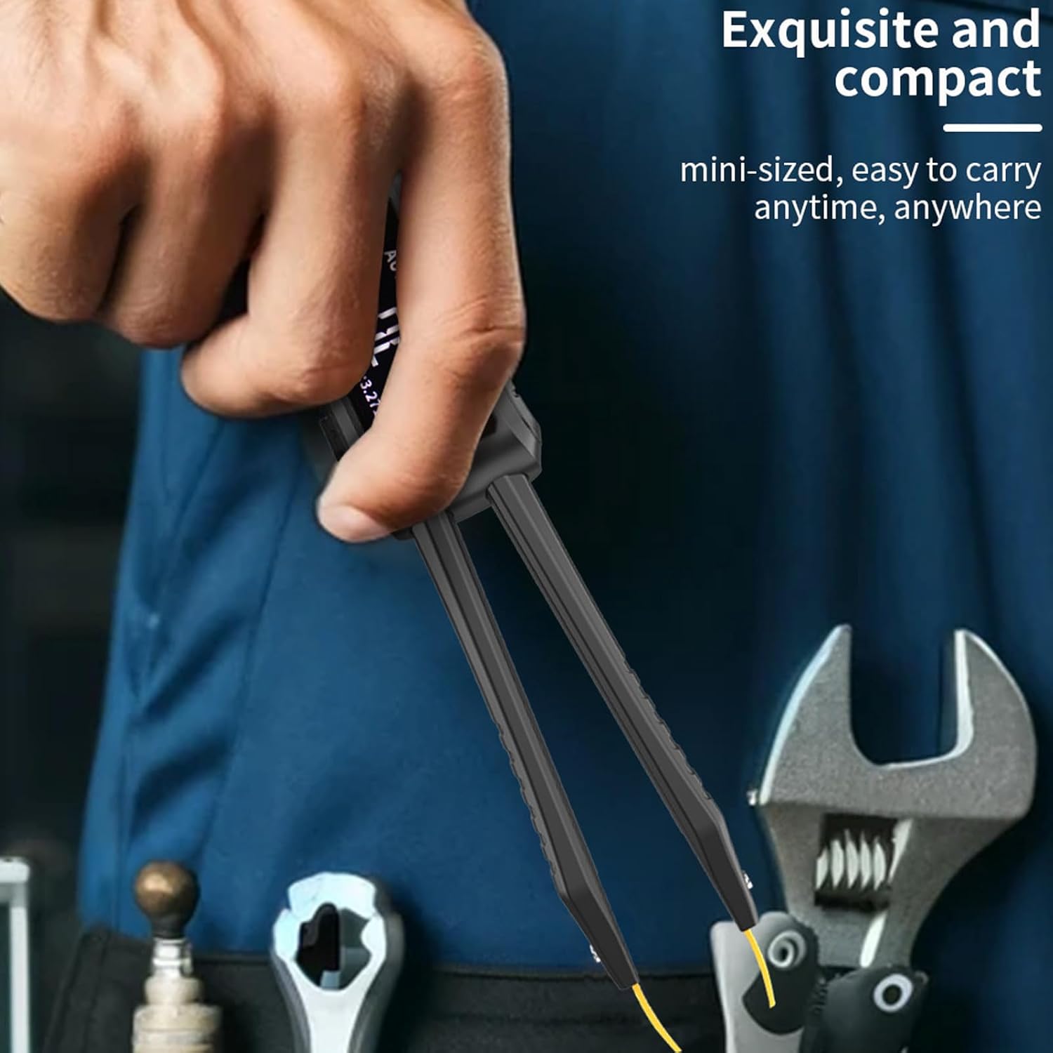 Portable Digital Tweezer Tester Diode Tester Measurement Tools Professional Meter Tweezer Clear Display Measurement Tool