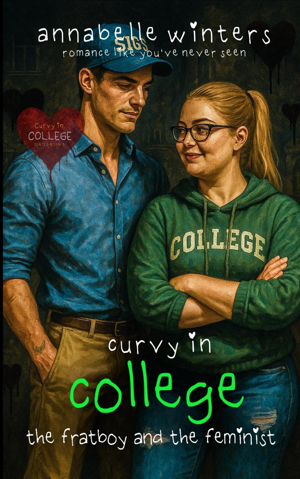 Curvy in College: The Fratboy and the Feminist (Curvy in College Instalove Romance Novellas)