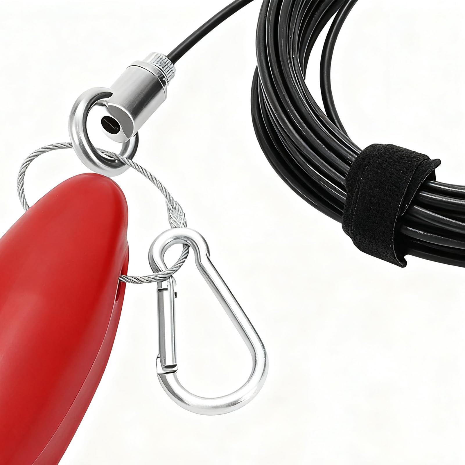 Sujetador de Equipo de Accesorios con Flotador - Cuerda para Sujeción de Peces - Agua Dulce y Salada Exterior Río Lago