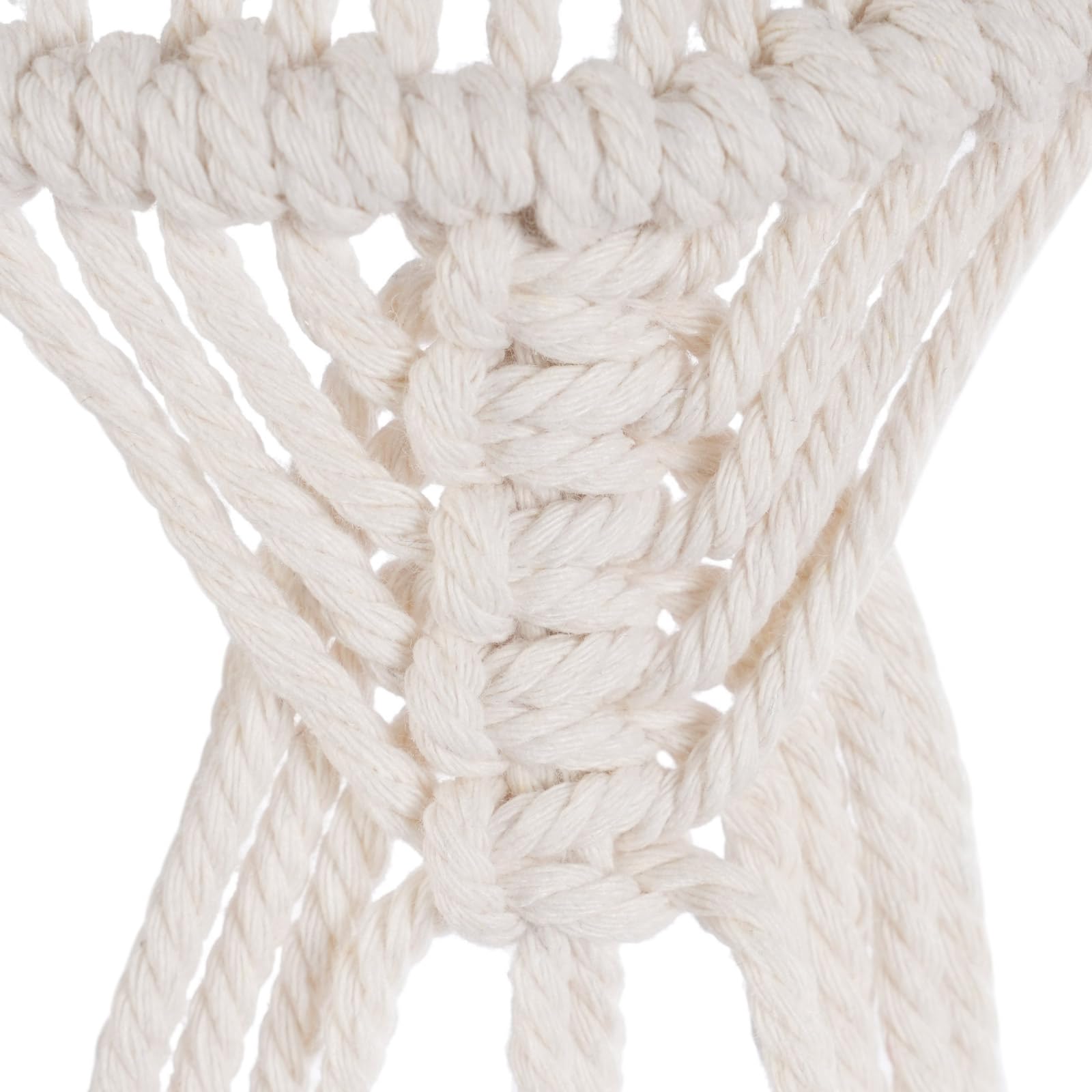 Rideau en macramé, 203 x 74 cm, rideau de porte bohème, rideau de fenêtre pour rideau décoratif et séparateur de pièce (beige)