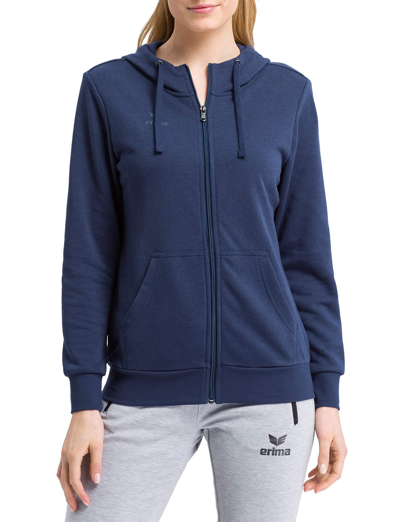 Erima Hooded Sweat Jacket - New Navy, 44
