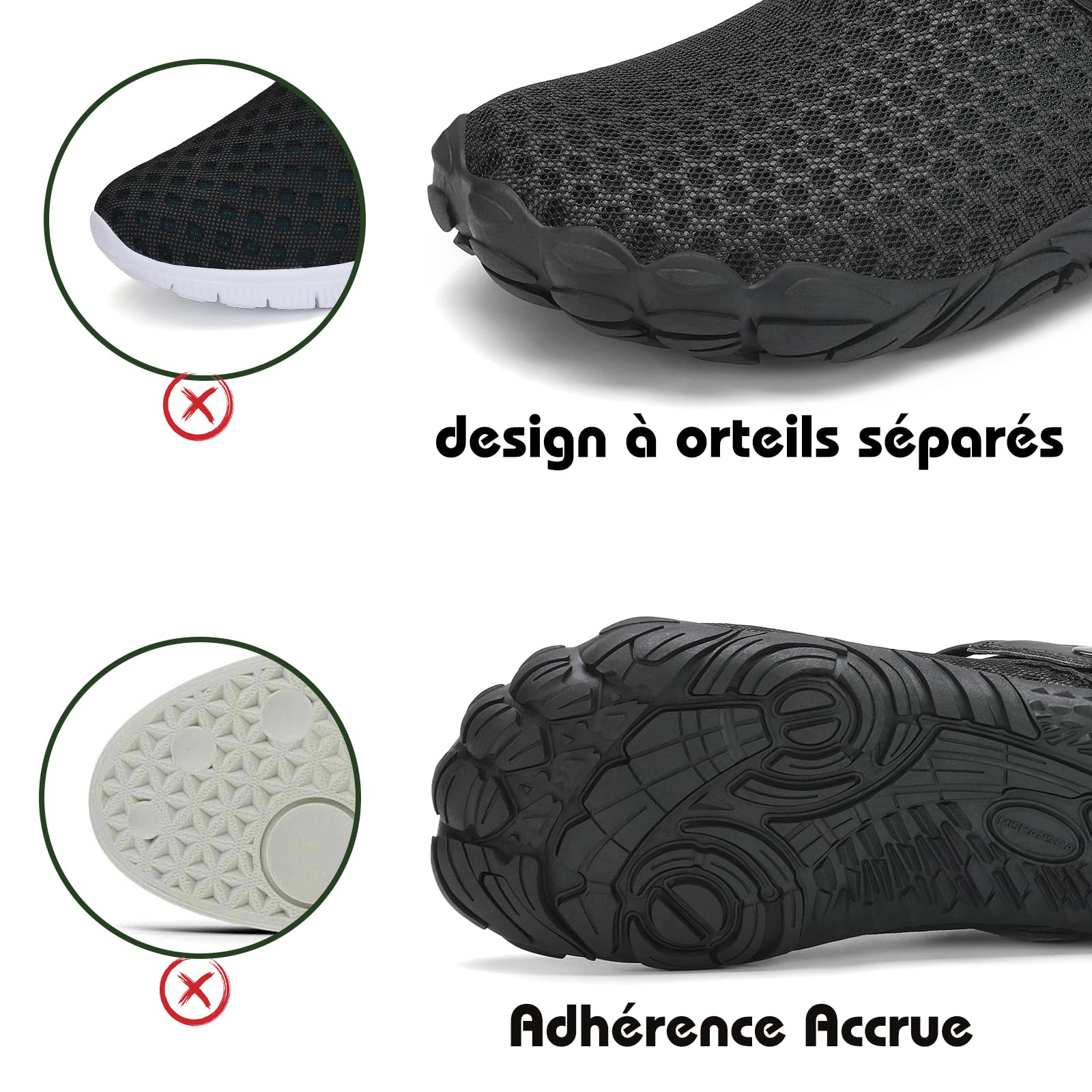 Mishansha été Mules et Sabots Homme Chaussure de Jardin