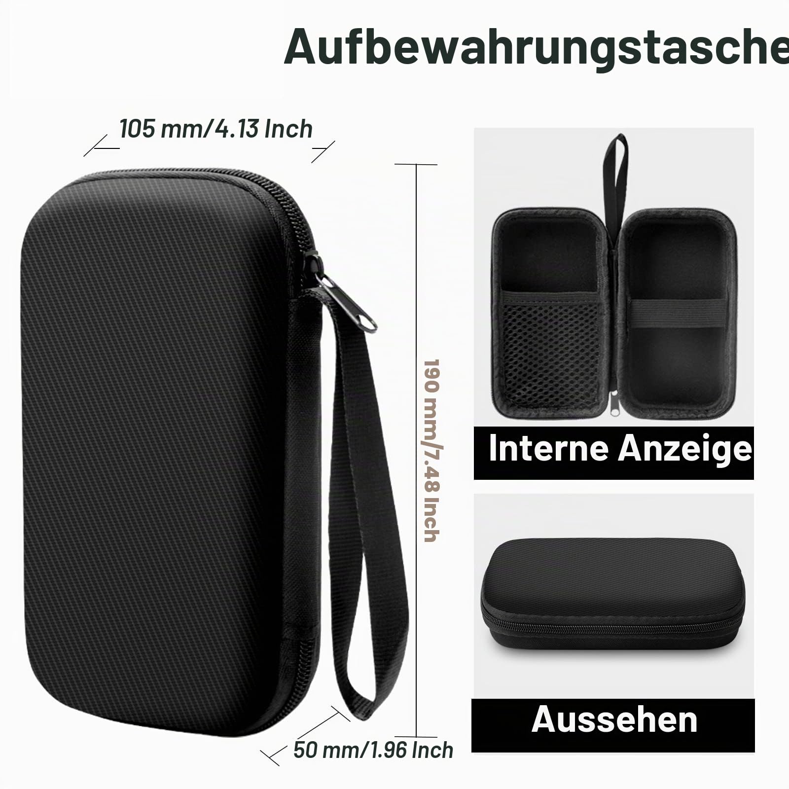 683 6000 Counts Großer Touchscreen-Digitalmultimeter Smart Anti-Burn Wiederaufladbares Universalmessgerät VA Reverse Display NCV-Tester mit Taschenlampe für Spannung, Strom, Widerstand,