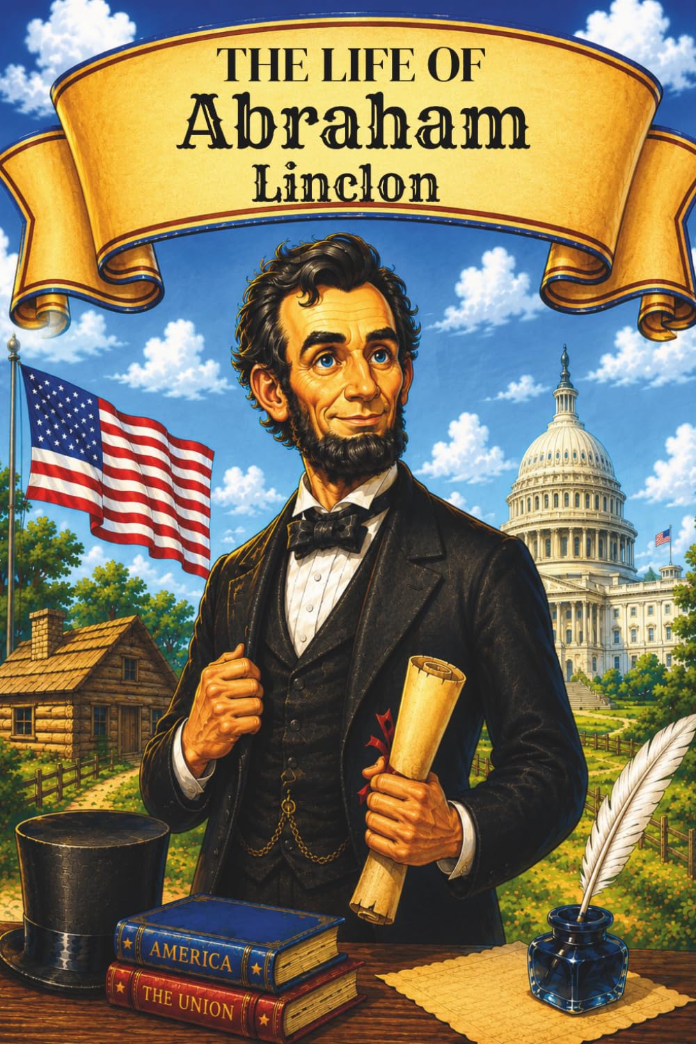 The Life of Abraham Lincoln (LifeIQ Historical Legends - Illustrated Biographies for Kids)