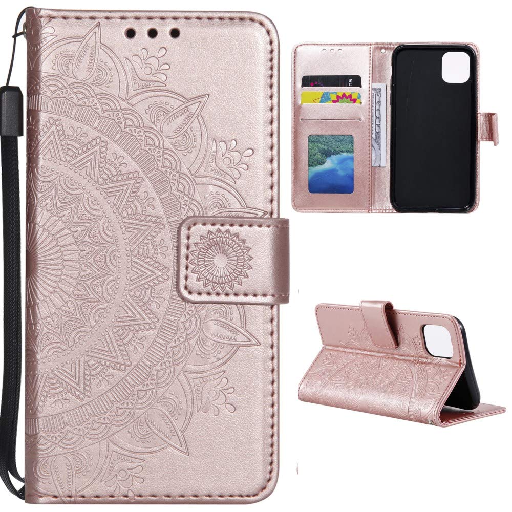 Cover Portafoglio Xiaomi Mi 11 Lite LaimTop | Cuoio Rosa Magnetico