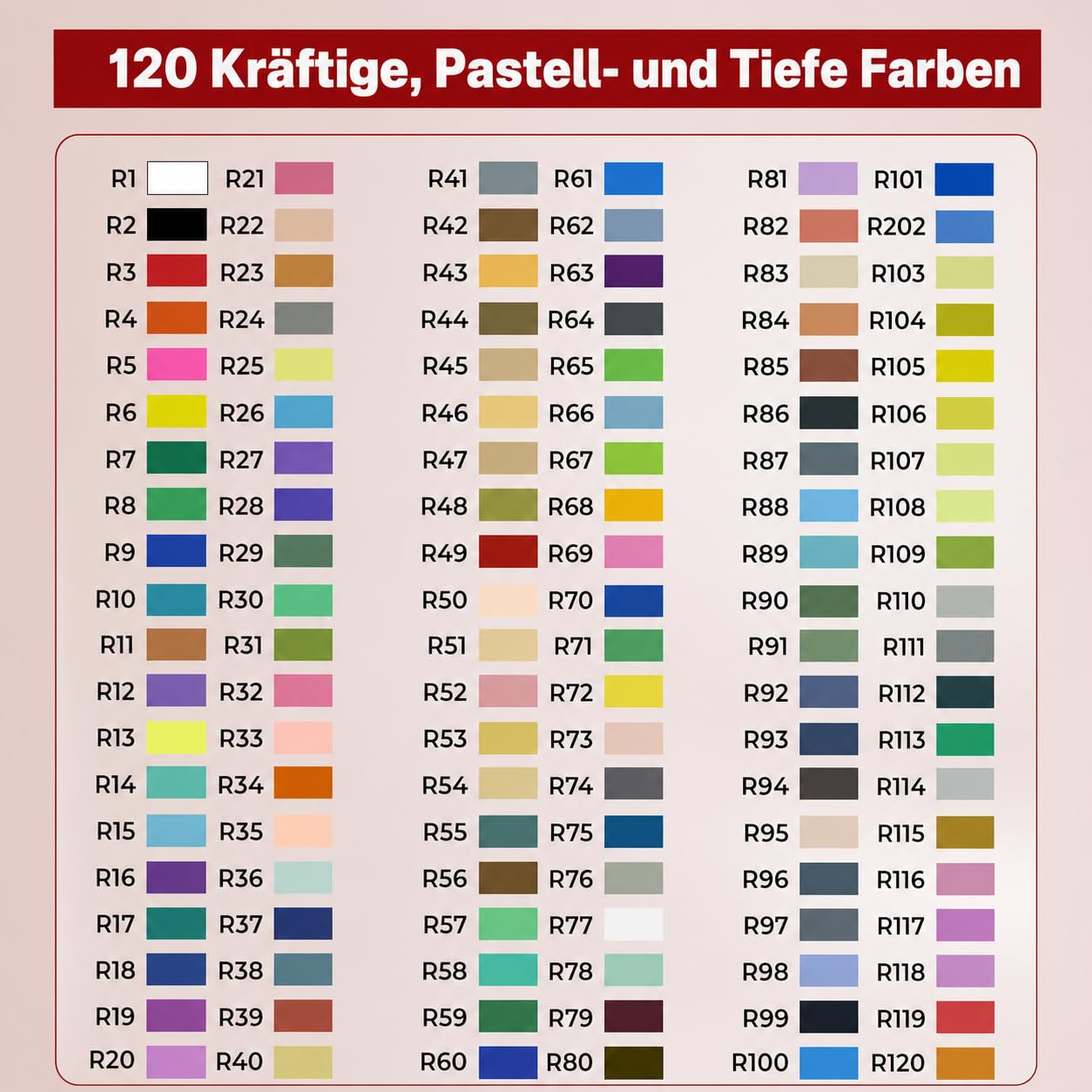 Acrylstifte, 120 Farben - Acrylfarben set mit Aufbewahrungsbox für DIY-Projekte, Papier, Pappe, Stoffe, Glas, Keramik, Leinwand, Holz, Stein - Filzstifte für erwachsene und filzstifte kinder