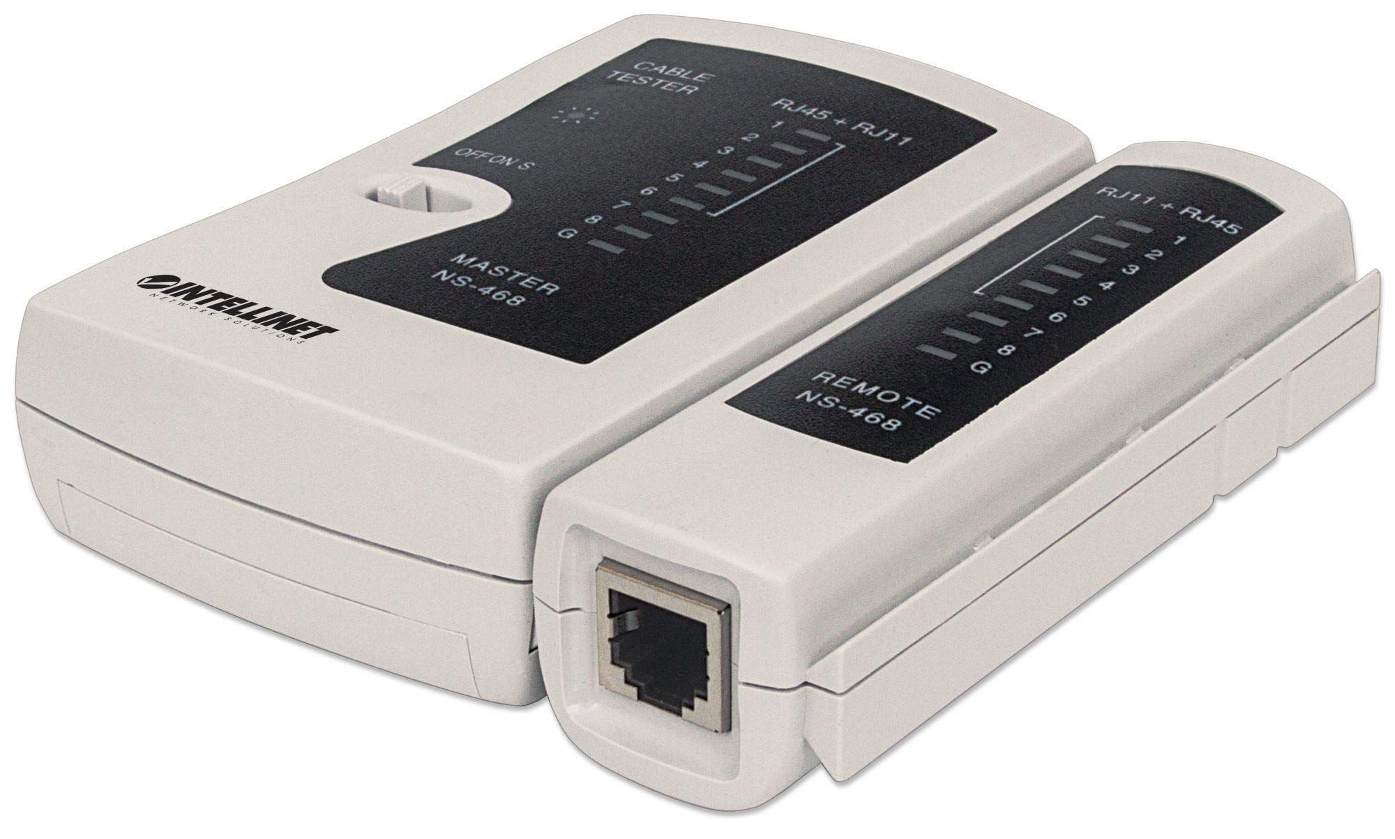 Intellinet Tester Professionale RJ45 e BNC