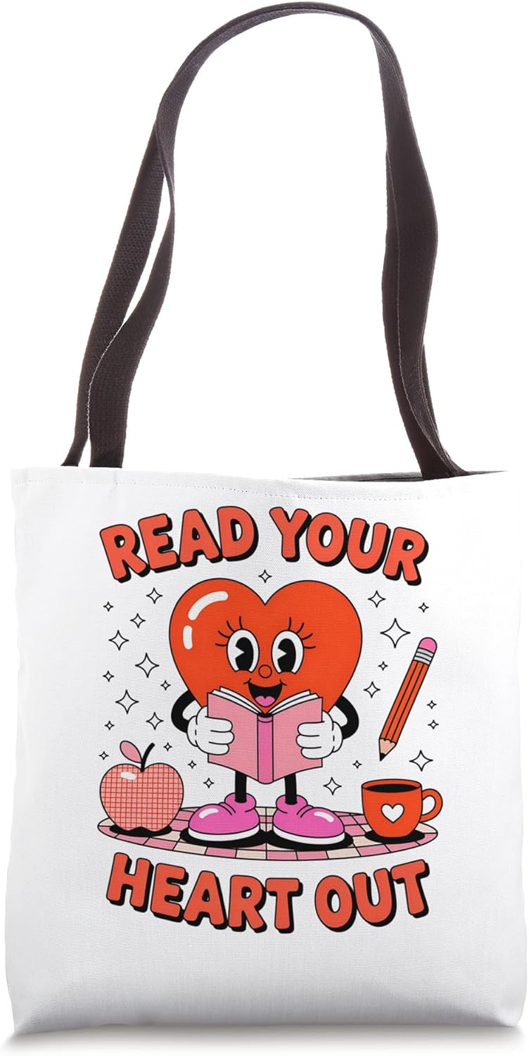 Whimsical Bookish Art Tote Bag