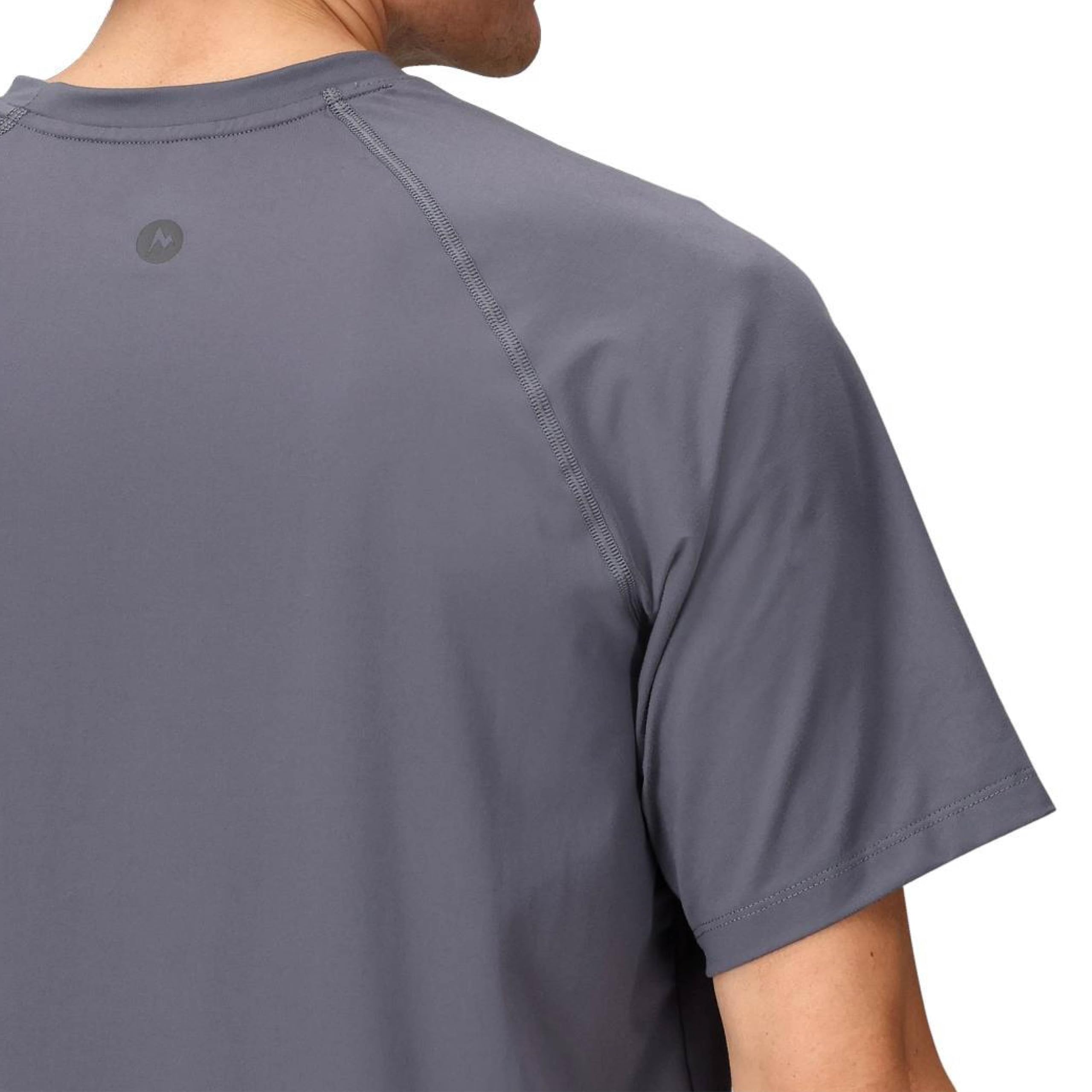 Marmot Windridge SS Camiseta Funcional Transpirable, Camiseta de Deporte Manga Corta, Camiseta de Fitness Secado rápido Hombre (Pack de 1)