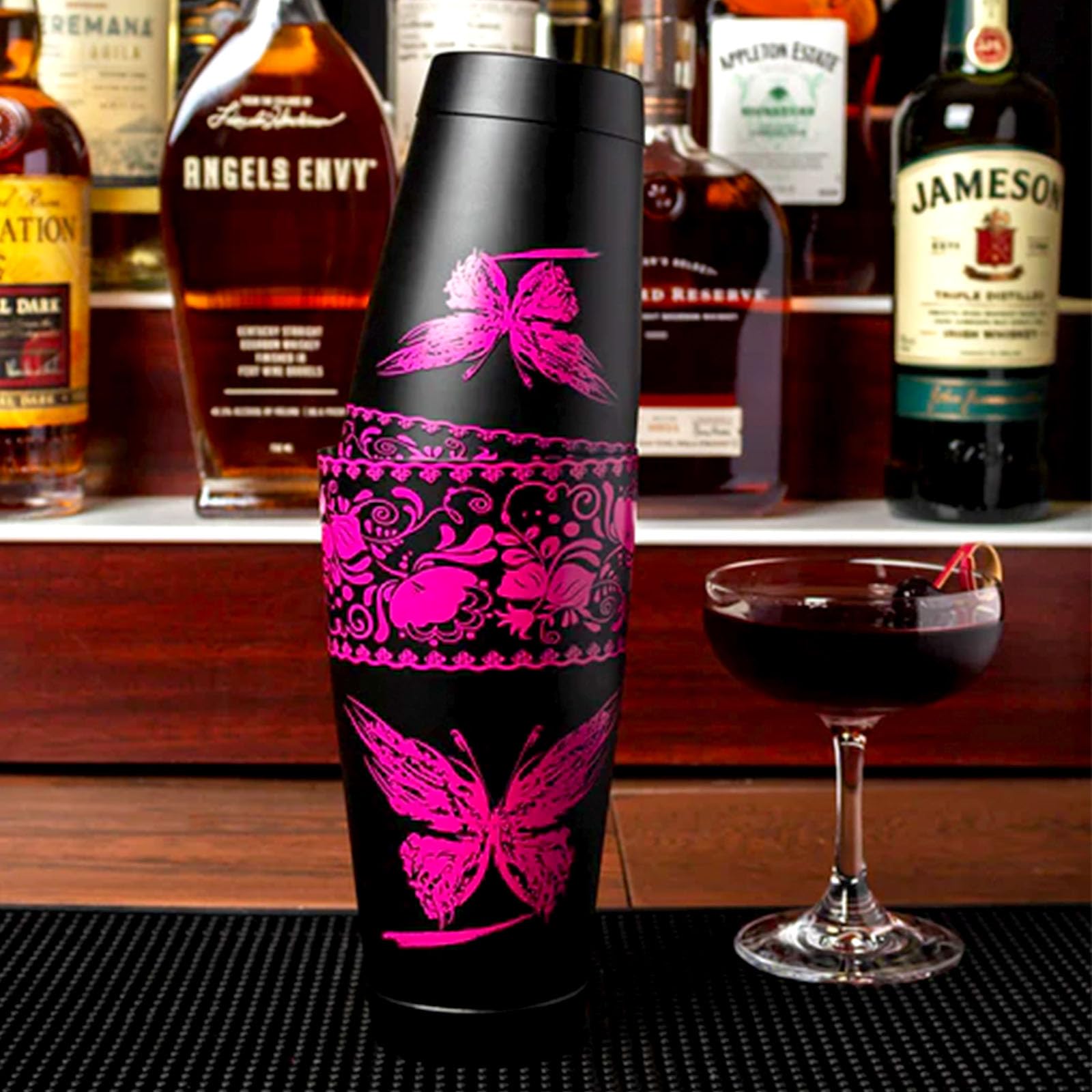 BARCONIC® BUTTERFLY WEIGHTED SHAKER SET - 18 & 28oz. TINS