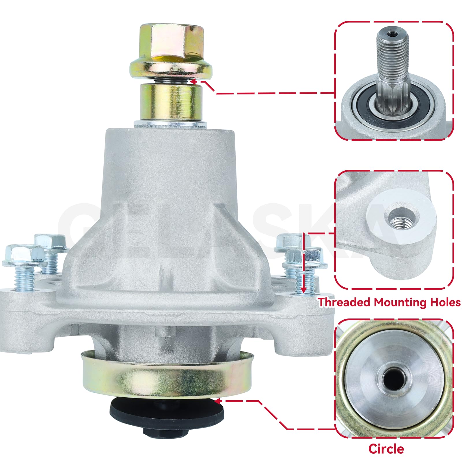 GELASKA Lawn Mower Pulley
