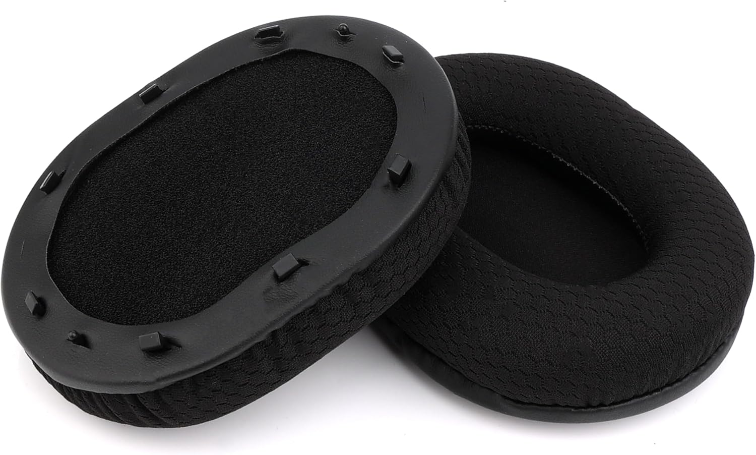 Replacement Ear Pads for Razer Blackshark V2 / V2 Pro Gaming Headset, Soft Memory Foam Earpads, Headphone Pads Replacement with High Density Noise Isolation (Black)