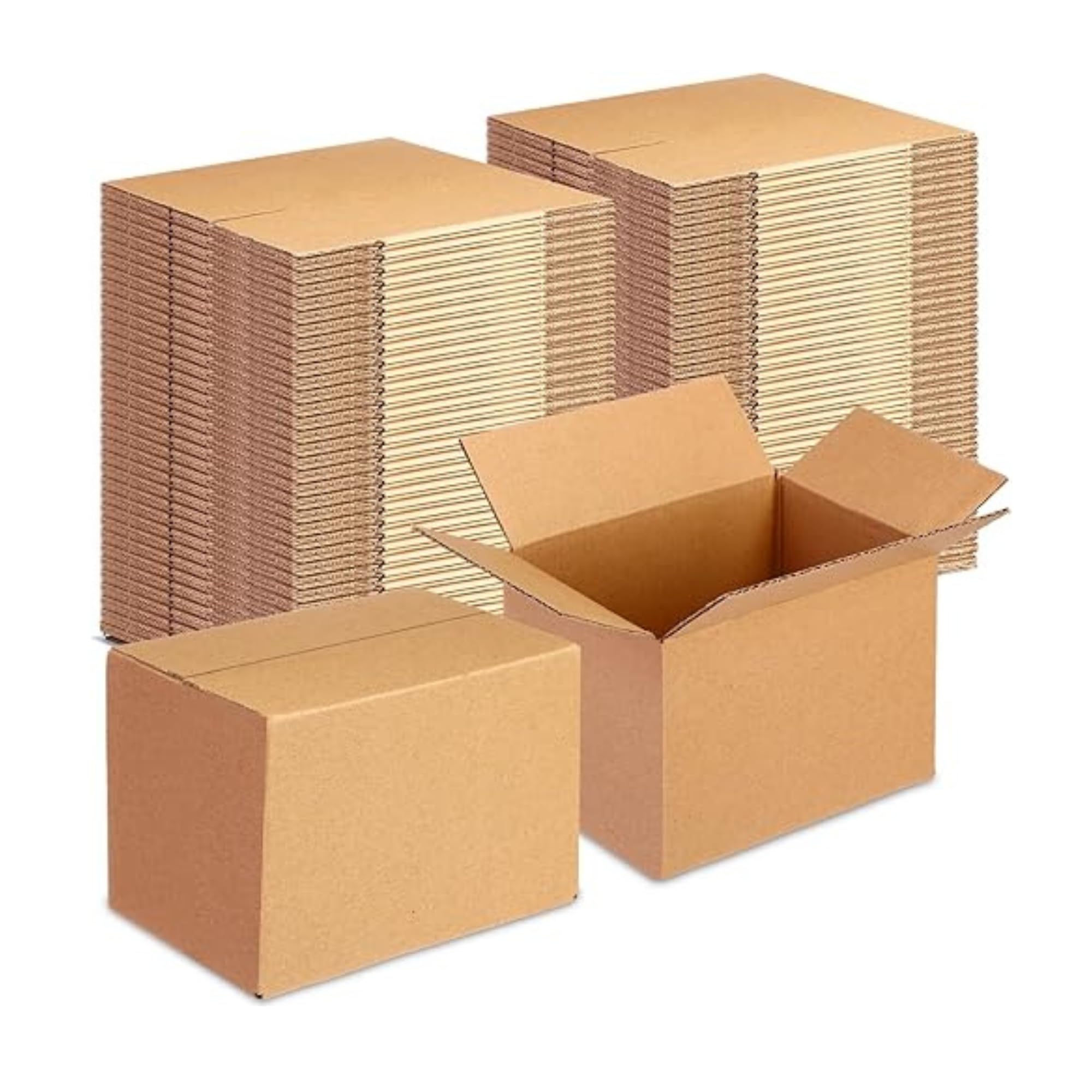 SelfHold Brown Shipping Boxes Cube Mailing Boxes for Packing, Moving, Shipping, Storage, Small Business Storage Crafts Gifts (20x20x20" (20 Boxes))
