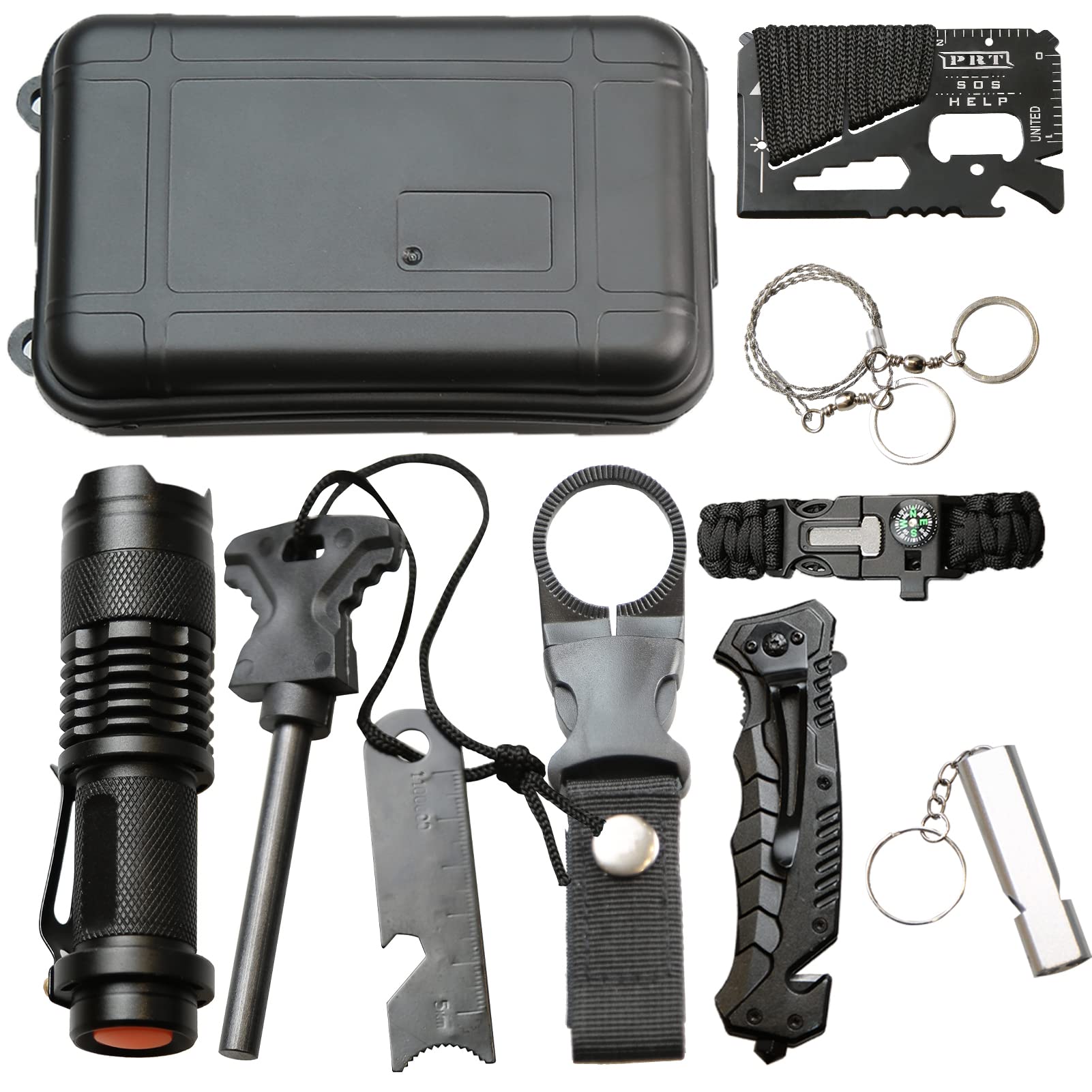 Kit de Supervivencia,Kit Supervivencia Apagon de Emergencia,Multifuncional Equip