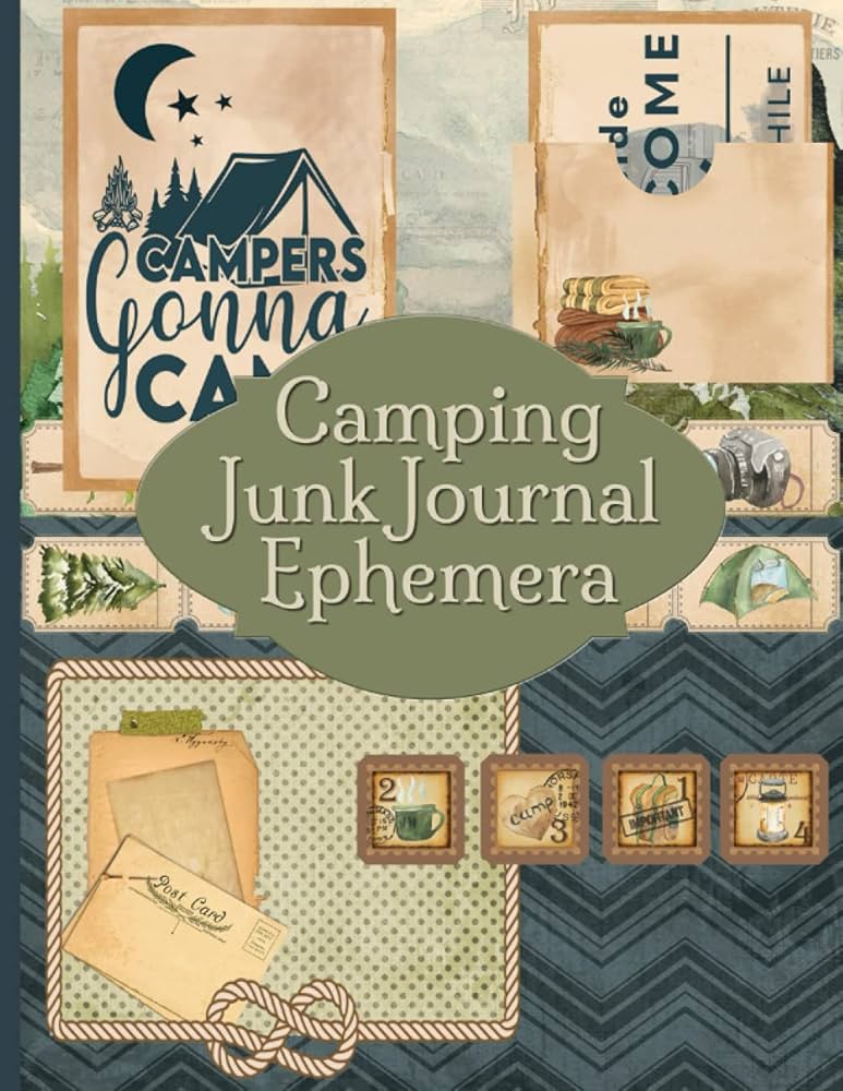camping-junk-journal-ephemera-collection-of-vintage-paper-antique-pages-for-scrapbooking-and-collage-reprint-operation-9798518101425-amazon-com-books for Antique Free Junk Journal Vintage Printables Camping Junk Journal Ephemera: Collection Of Vintage Paper Antique Pages For Scrapbooking and Collage: RePrint, Operation: 9798518101425: Amazon.com: Books for Antique Free Junk Journal Vintage Printables