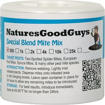 Natures Good Guys - Special Blend Mites 500 Mites per Bottle